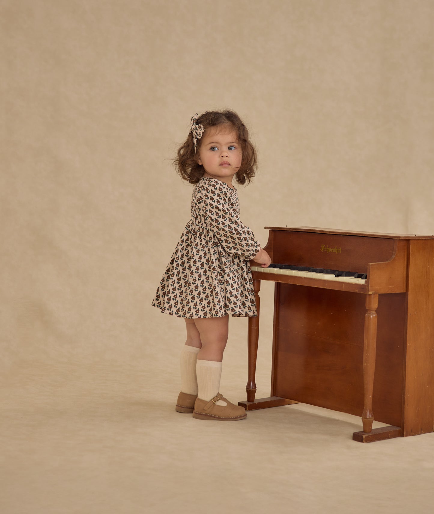 Capri Dress || Harvest Floral - Rylee + Cru | Kids Clothes | Trendy Baby Clothes | Modern Infant Outfits |