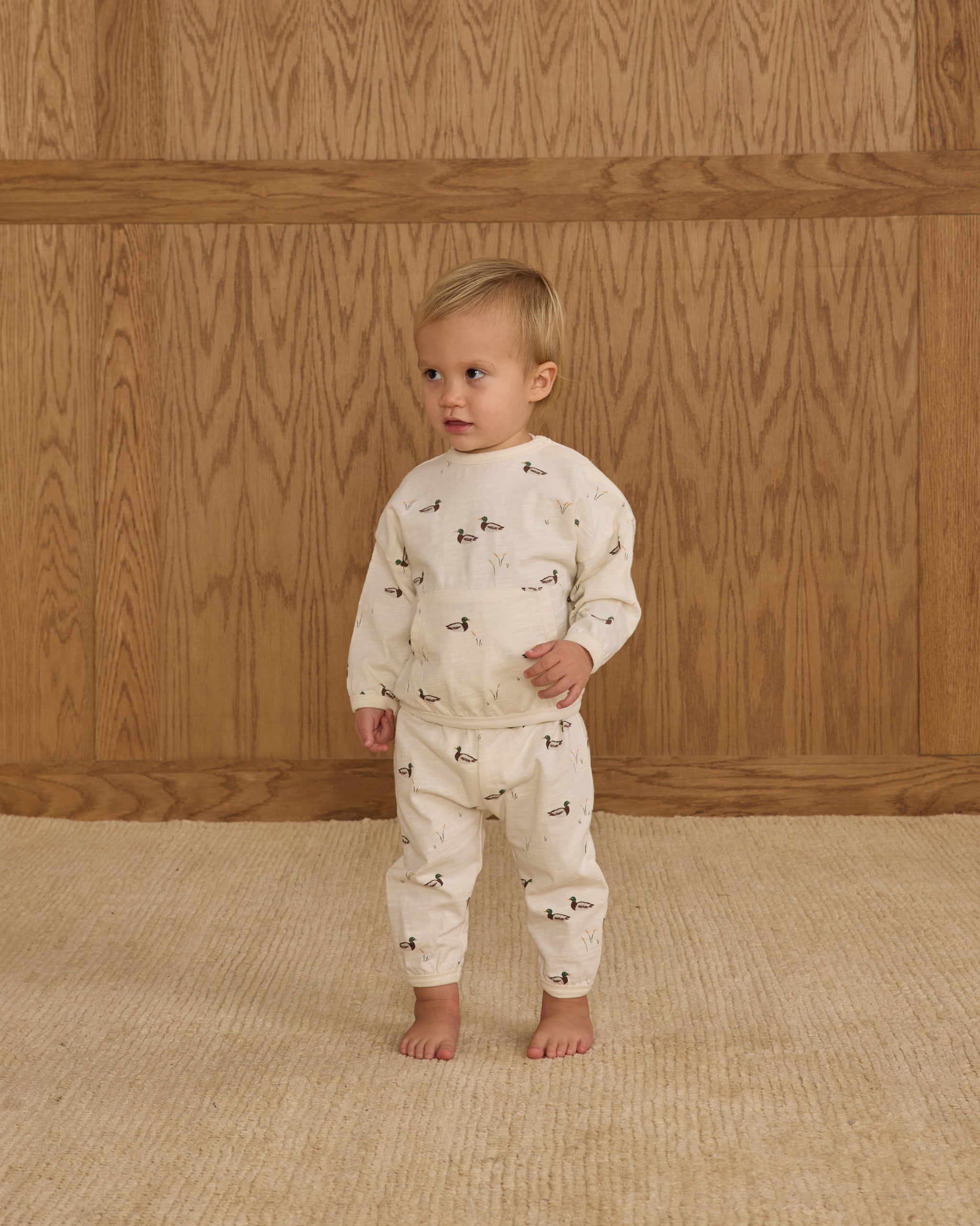 Relaxed Set || Ducks - Rylee + Cru | Kids Clothes | Trendy Baby Clothes | Modern Infant Outfits |