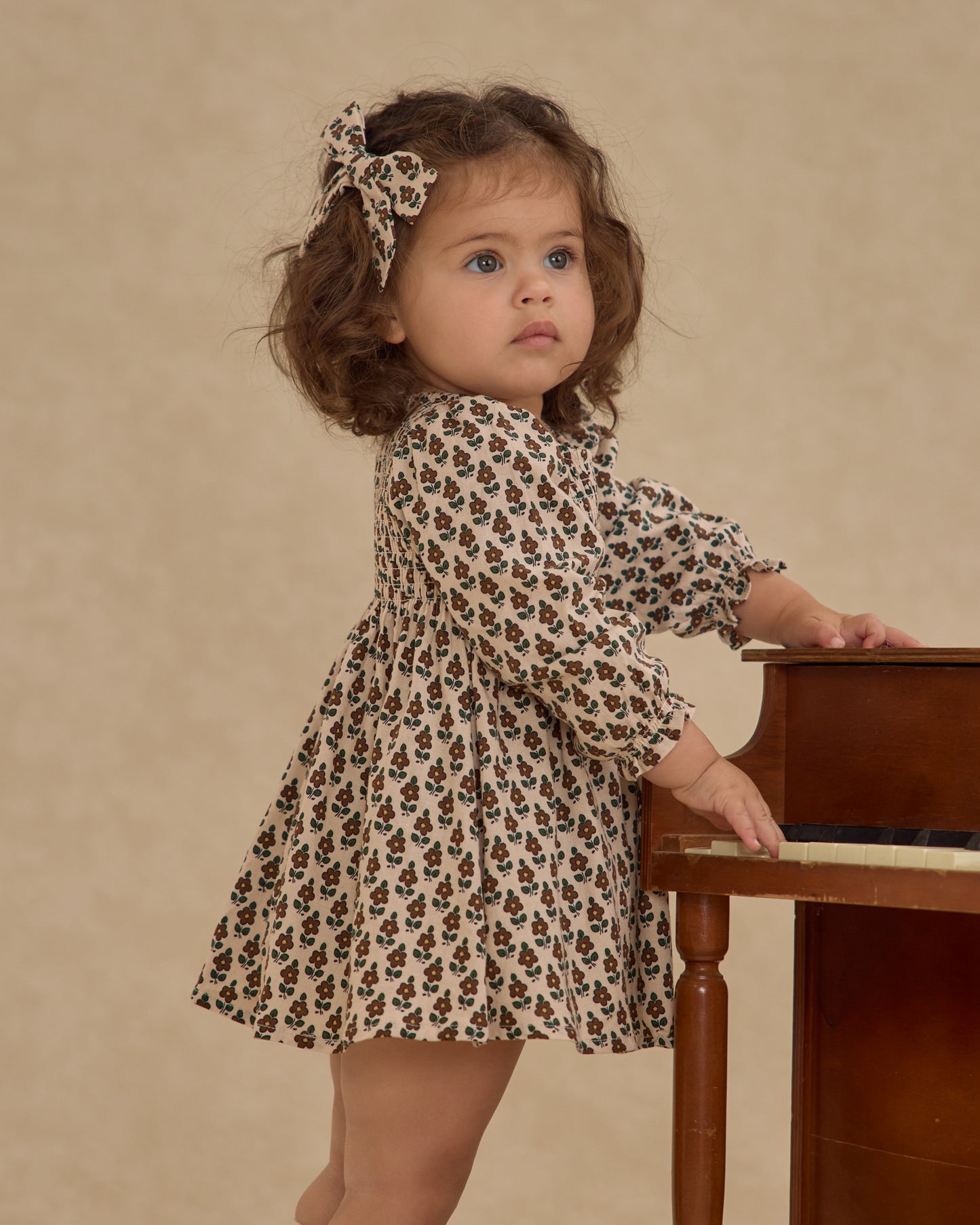 Bow || Harvest Floral - Rylee + Cru | Kids Clothes | Trendy Baby Clothes | Modern Infant Outfits |