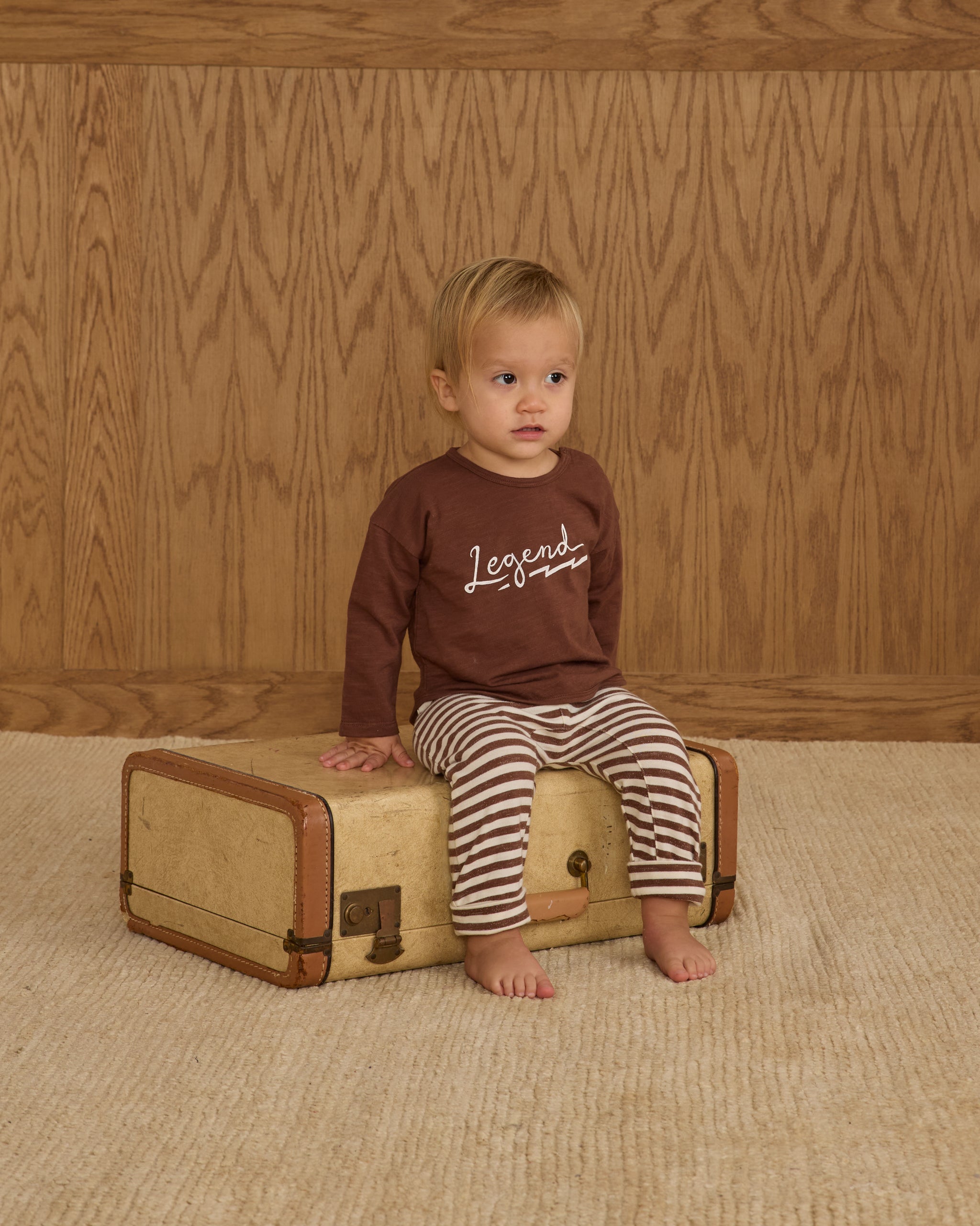 Long Sleeve Tee || Legend - Rylee + Cru | Kids Clothes | Trendy Baby Clothes | Modern Infant Outfits |