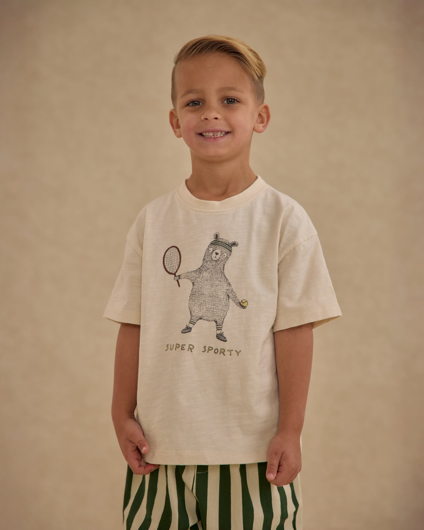 Relaxed Tee || Super Sporty - Rylee + Cru | Kids Clothes | Trendy Baby Clothes | Modern Infant Outfits |