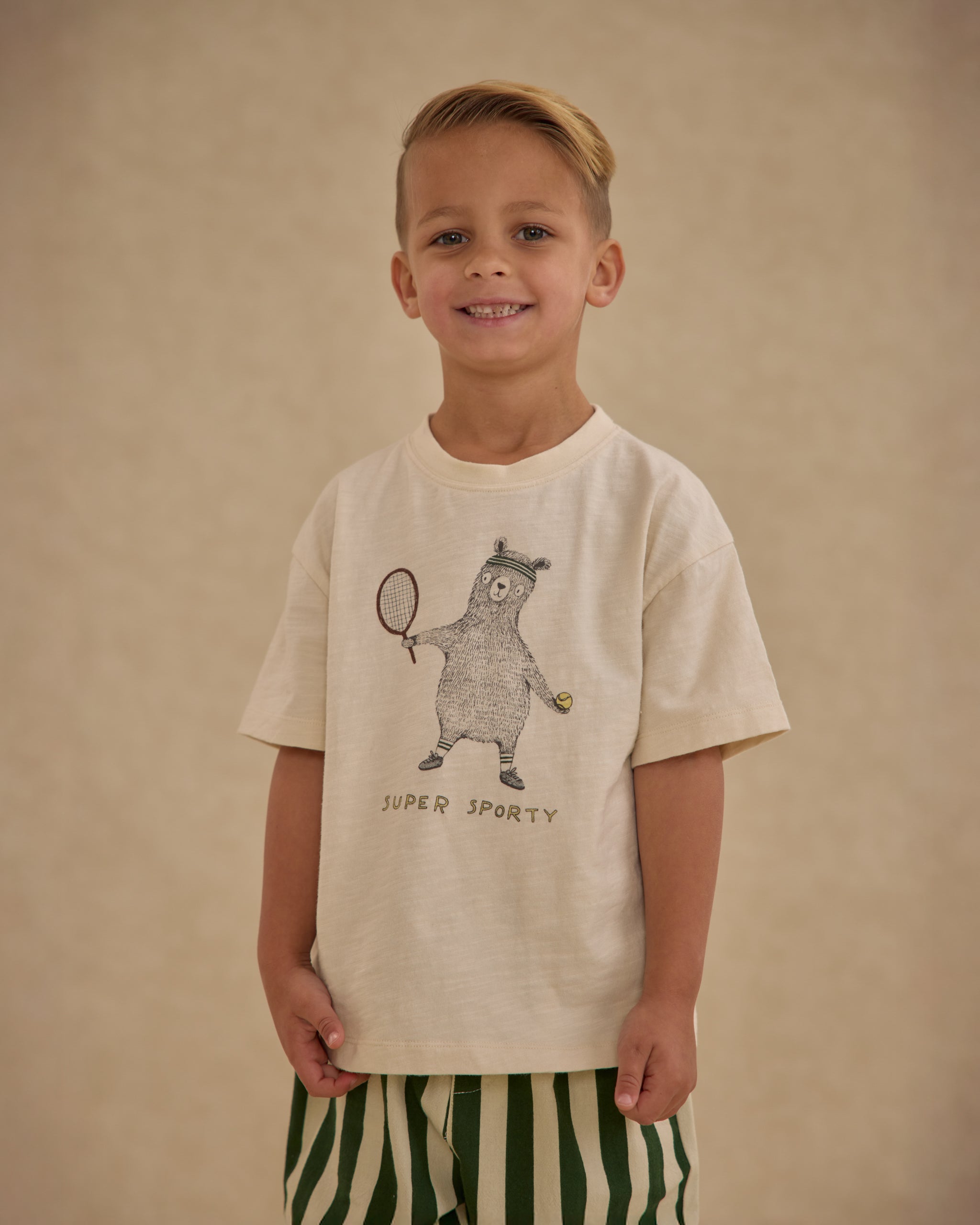 Relaxed Tee || Super Sporty - Rylee + Cru | Kids Clothes | Trendy Baby Clothes | Modern Infant Outfits |