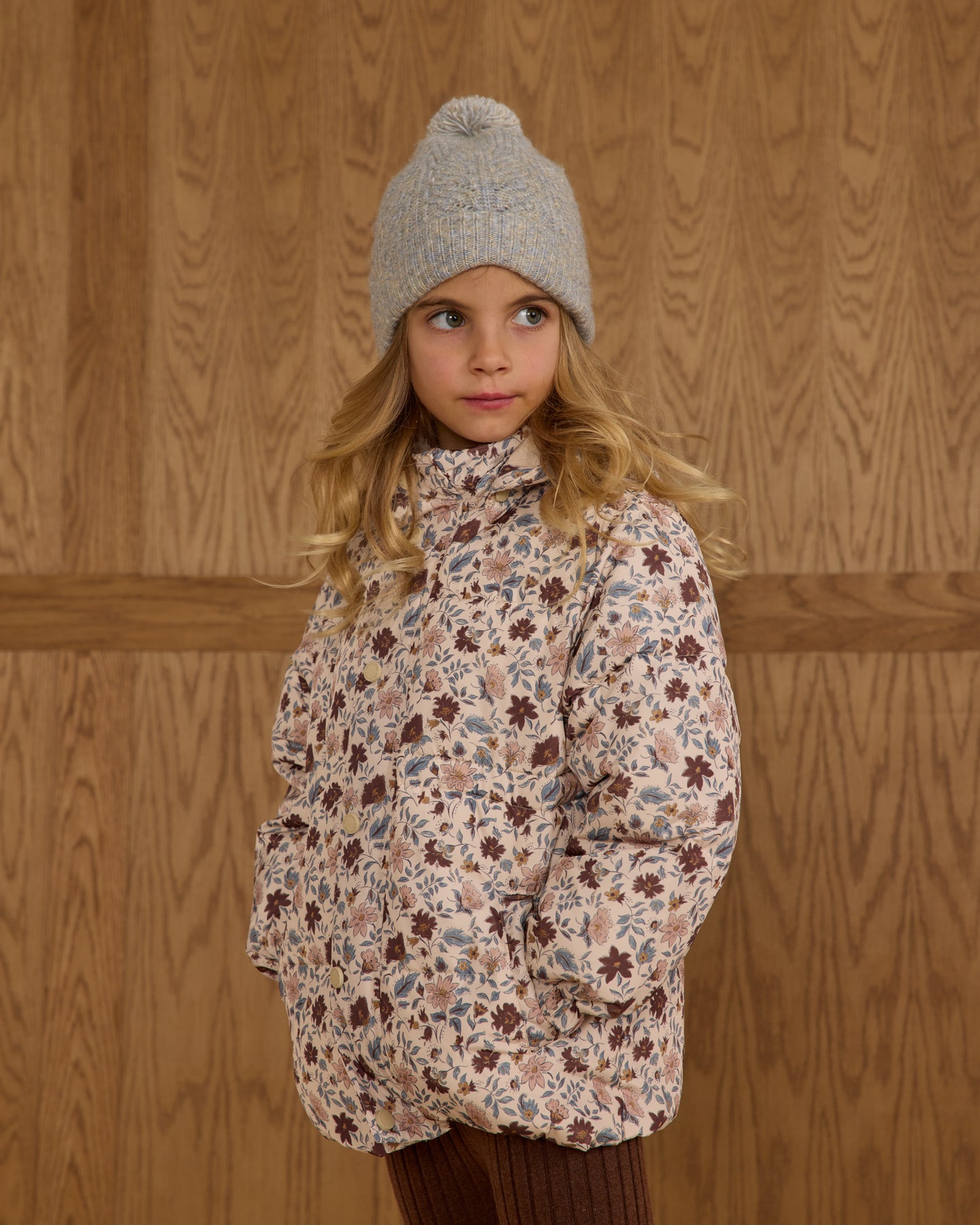 Beanie || Dusty Blue - Rylee + Cru | Kids Clothes | Trendy Baby Clothes | Modern Infant Outfits |