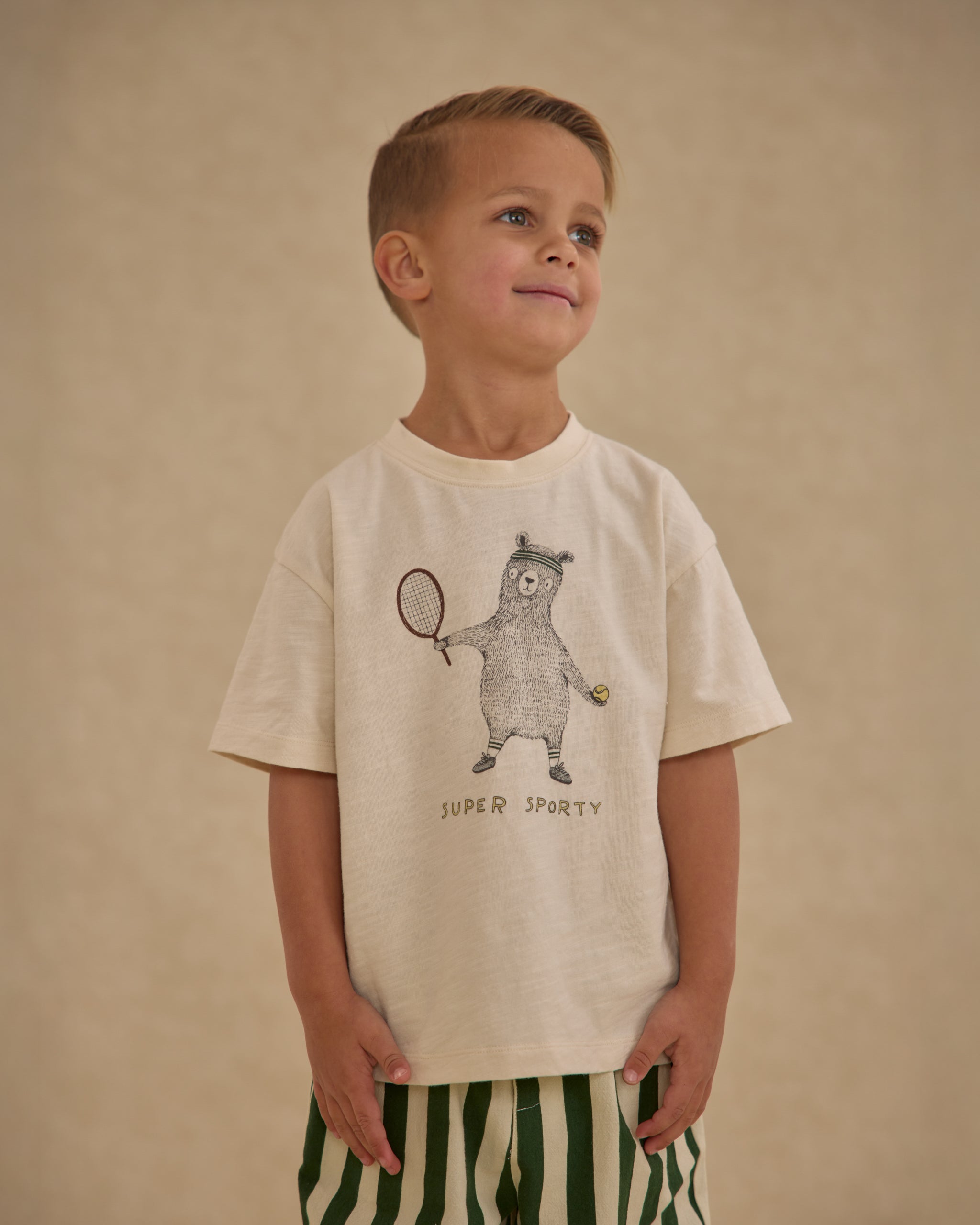 Relaxed Tee || Super Sporty - Rylee + Cru | Kids Clothes | Trendy Baby Clothes | Modern Infant Outfits |