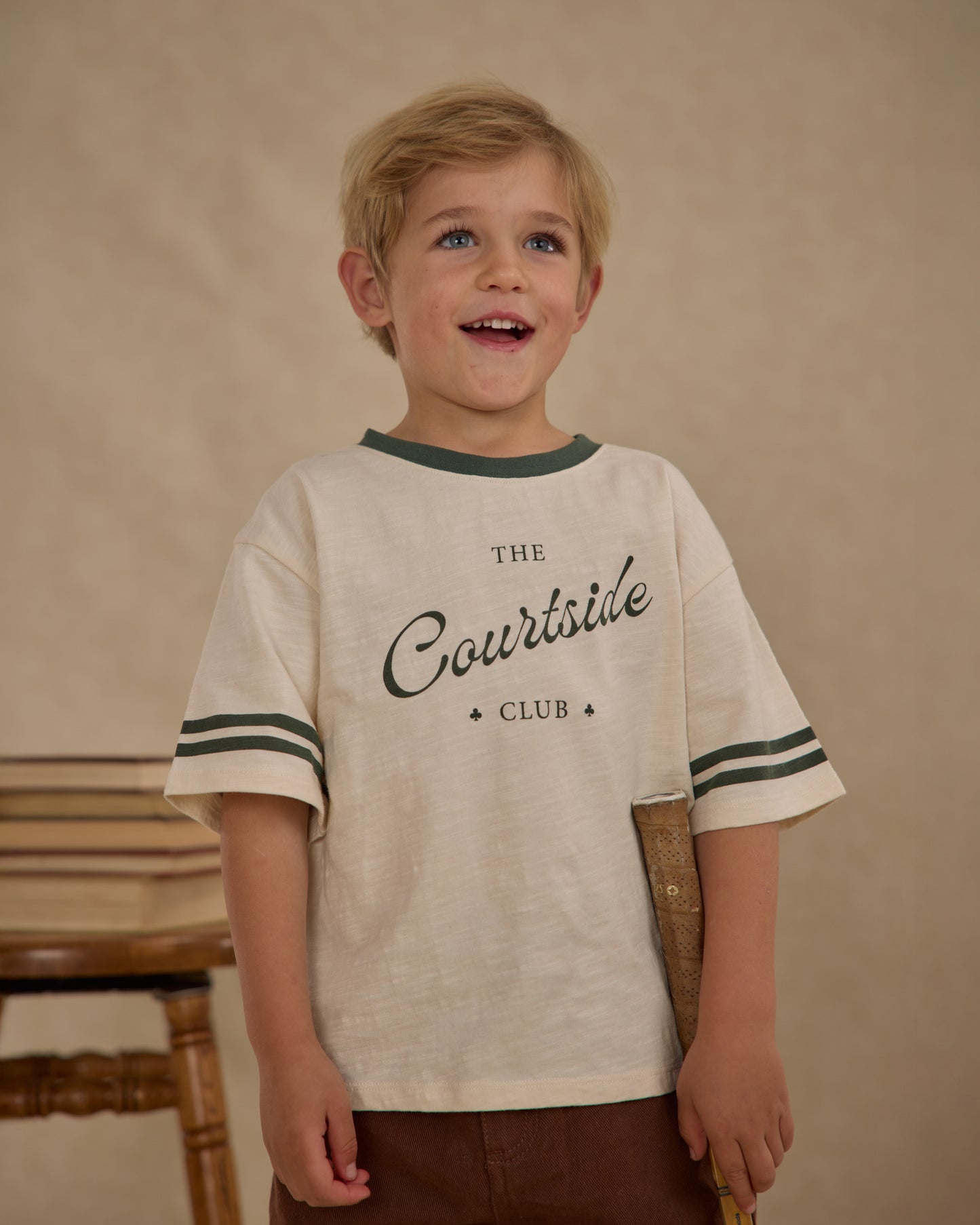 Varsity Tee || Courtside Club - Rylee + Cru | Kids Clothes | Trendy Baby Clothes | Modern Infant Outfits |