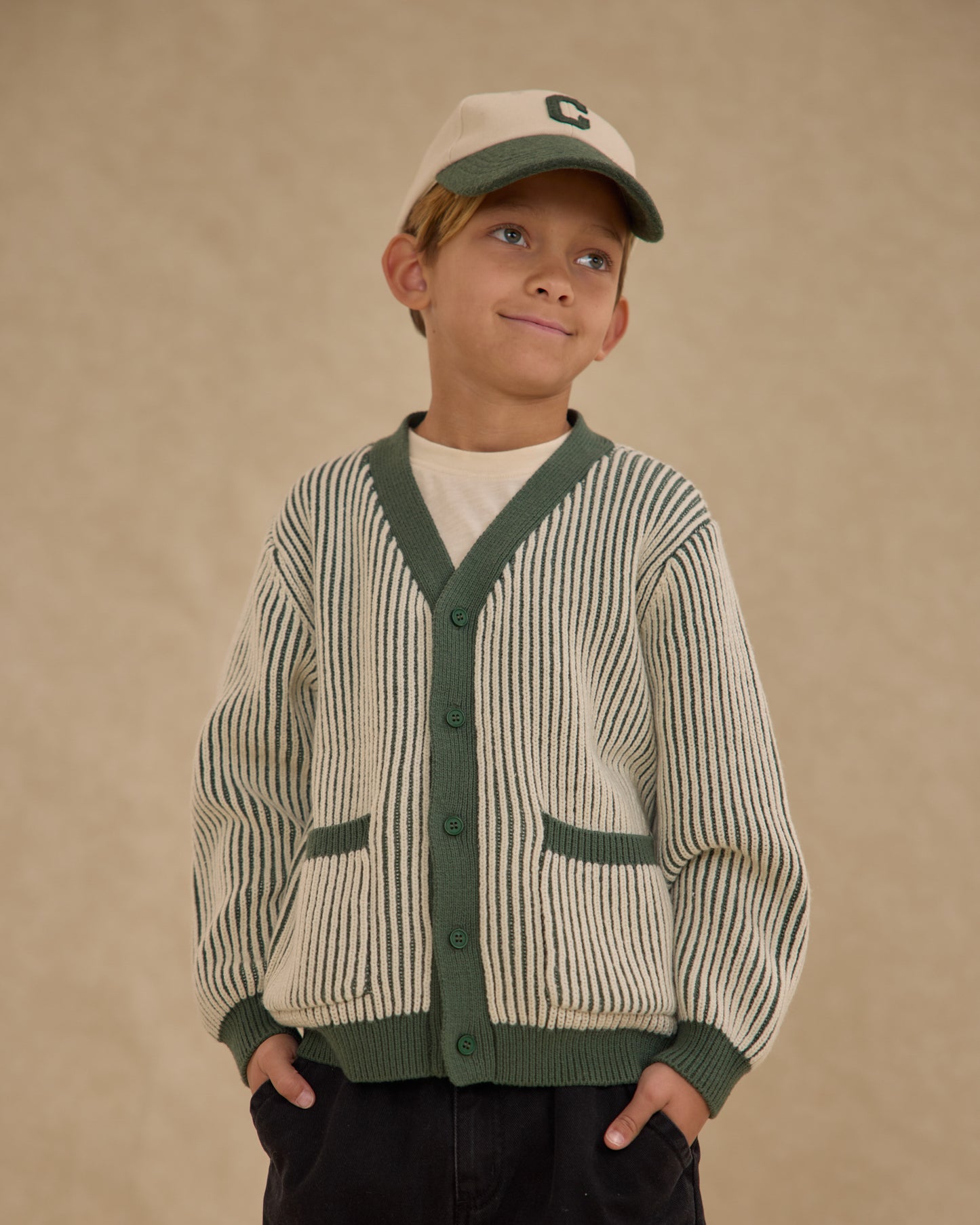 Baseball Hat || Natural - Rylee + Cru | Kids Clothes | Trendy Baby Clothes | Modern Infant Outfits |