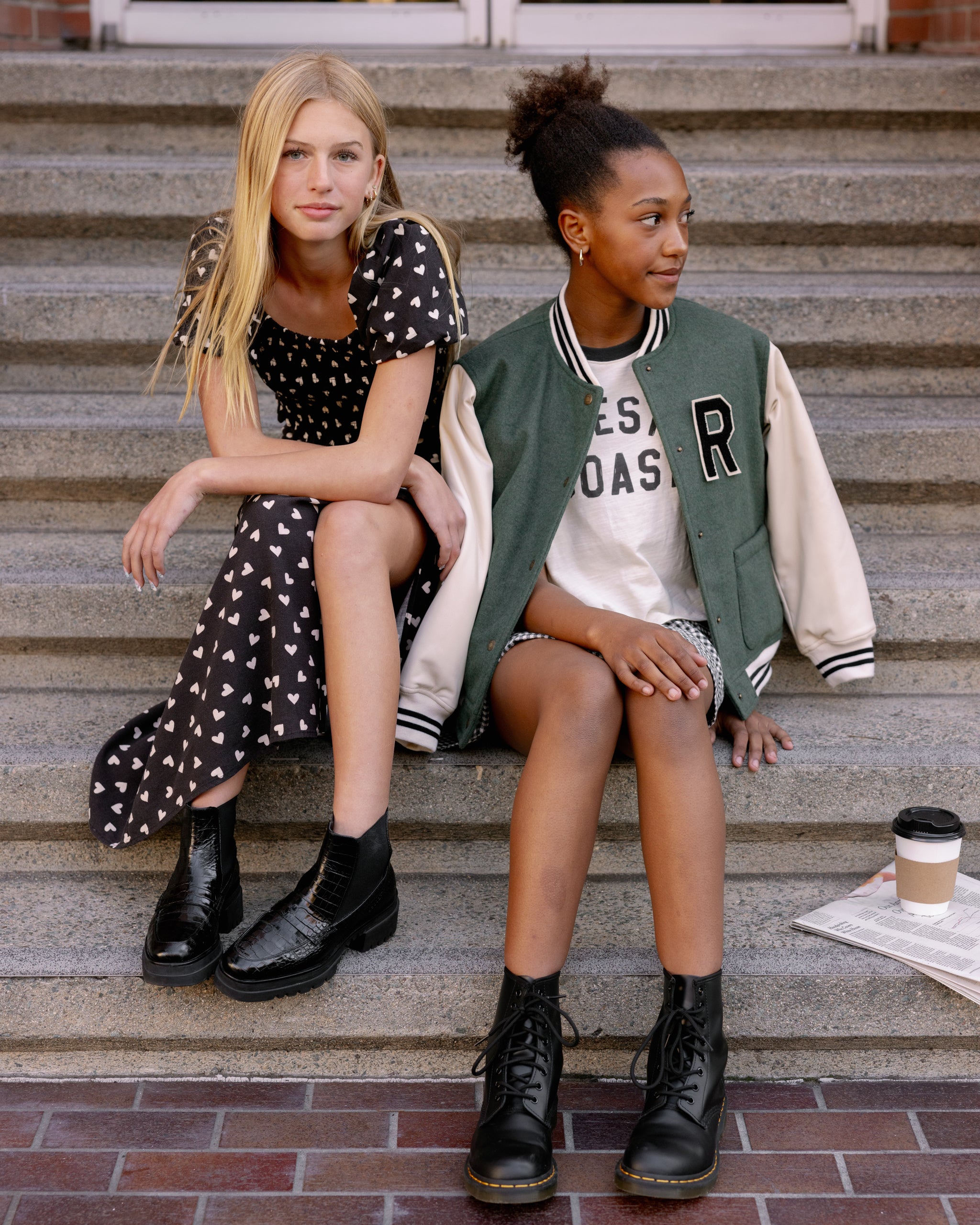 Varsity Tee || West Coast - Rylee + Cru | Kids Clothes | Trendy Baby Clothes | Modern Infant Outfits |