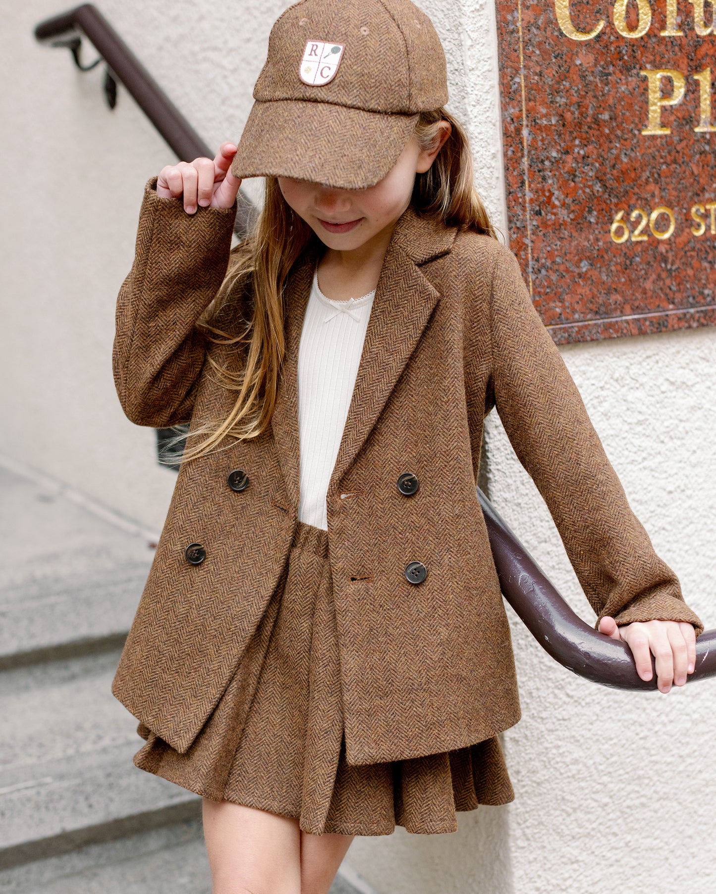 Double Breasted Blazer || Rustic Plaid - Rylee + Cru | Kids Clothes | Trendy Baby Clothes | Modern Infant Outfits |