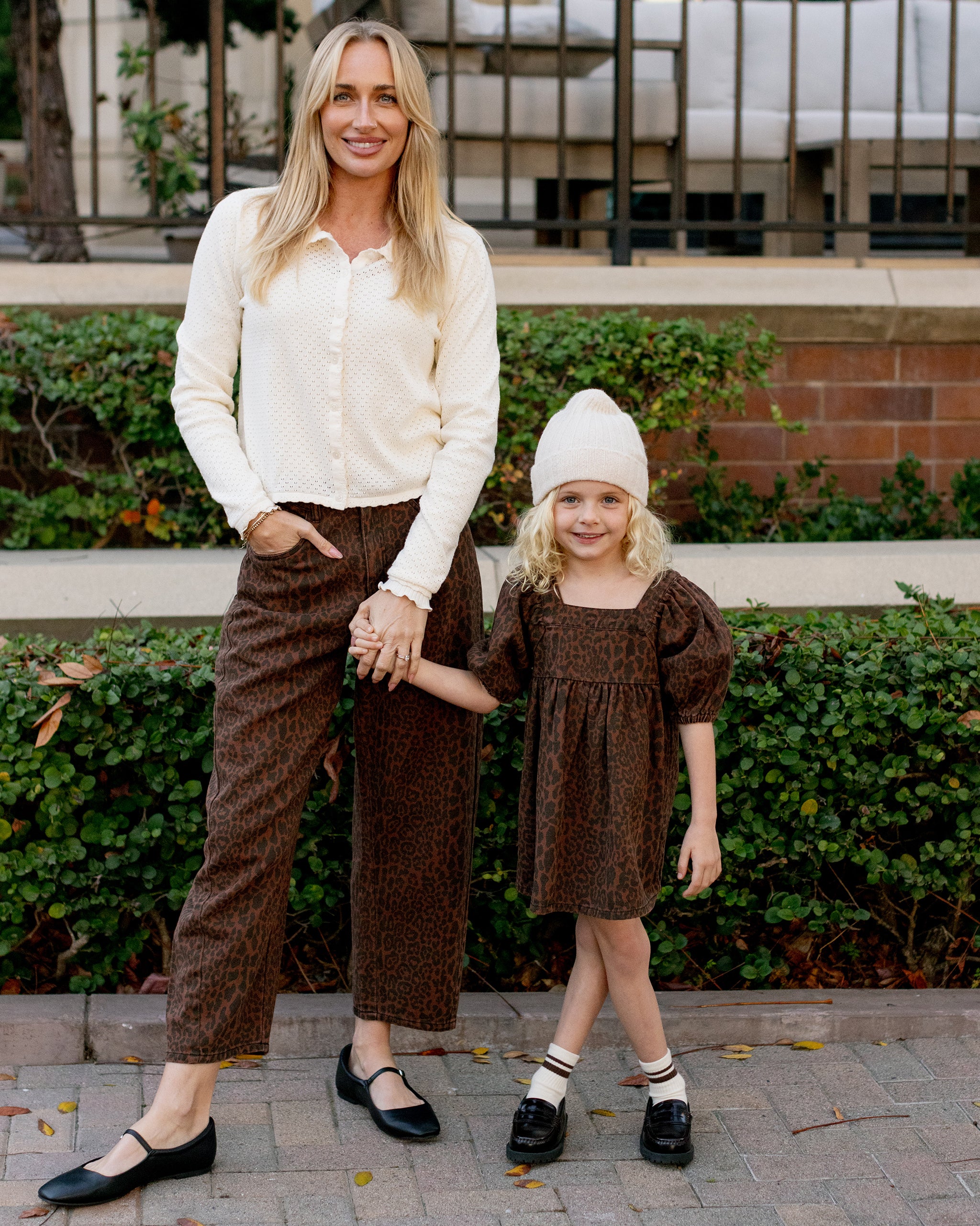 Barrel Denim | Leopard - Rylee + Cru | Kids Clothes | Trendy Baby Clothes | Modern Infant Outfits |