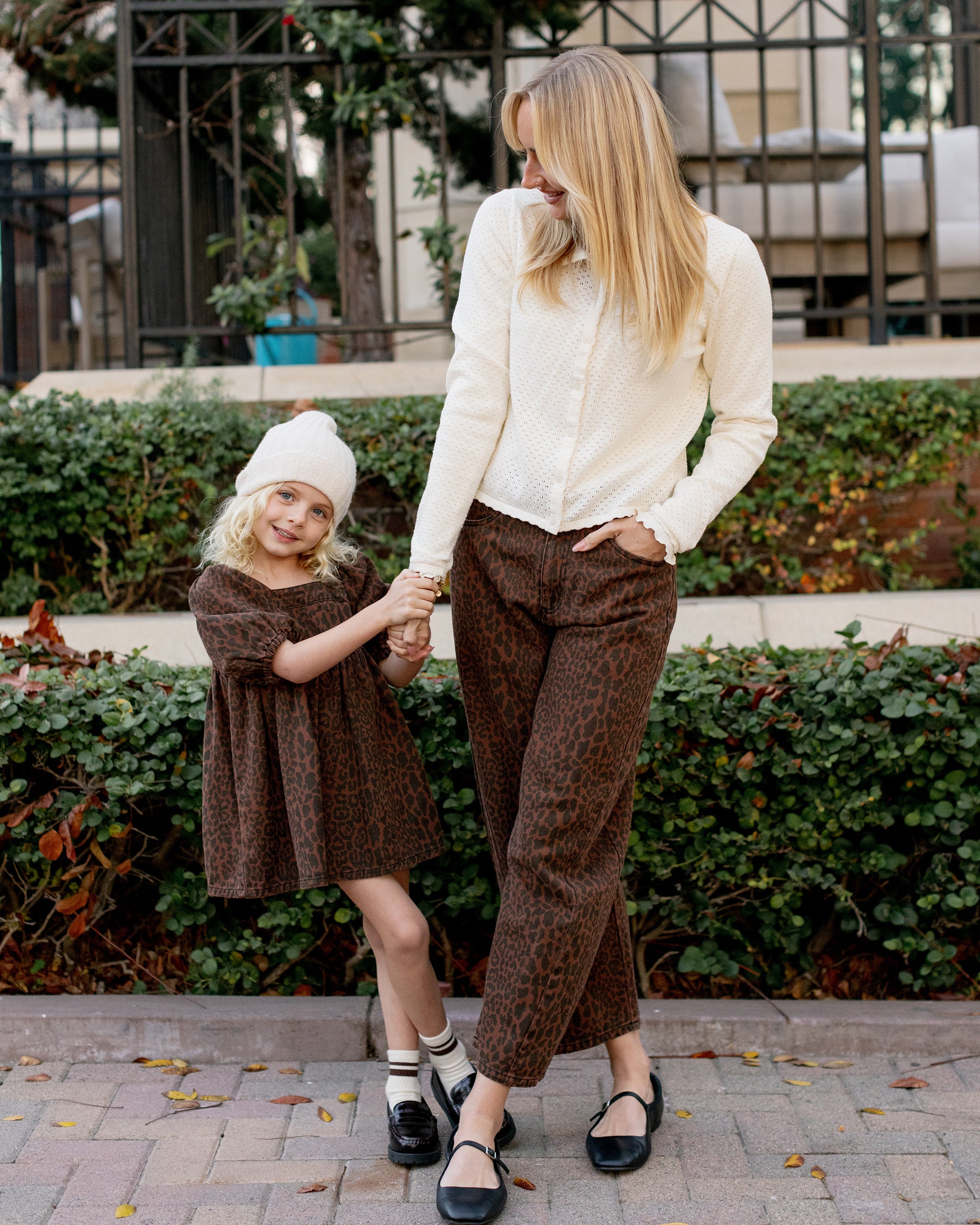 Barrel Denim | Leopard - Rylee + Cru | Kids Clothes | Trendy Baby Clothes | Modern Infant Outfits |