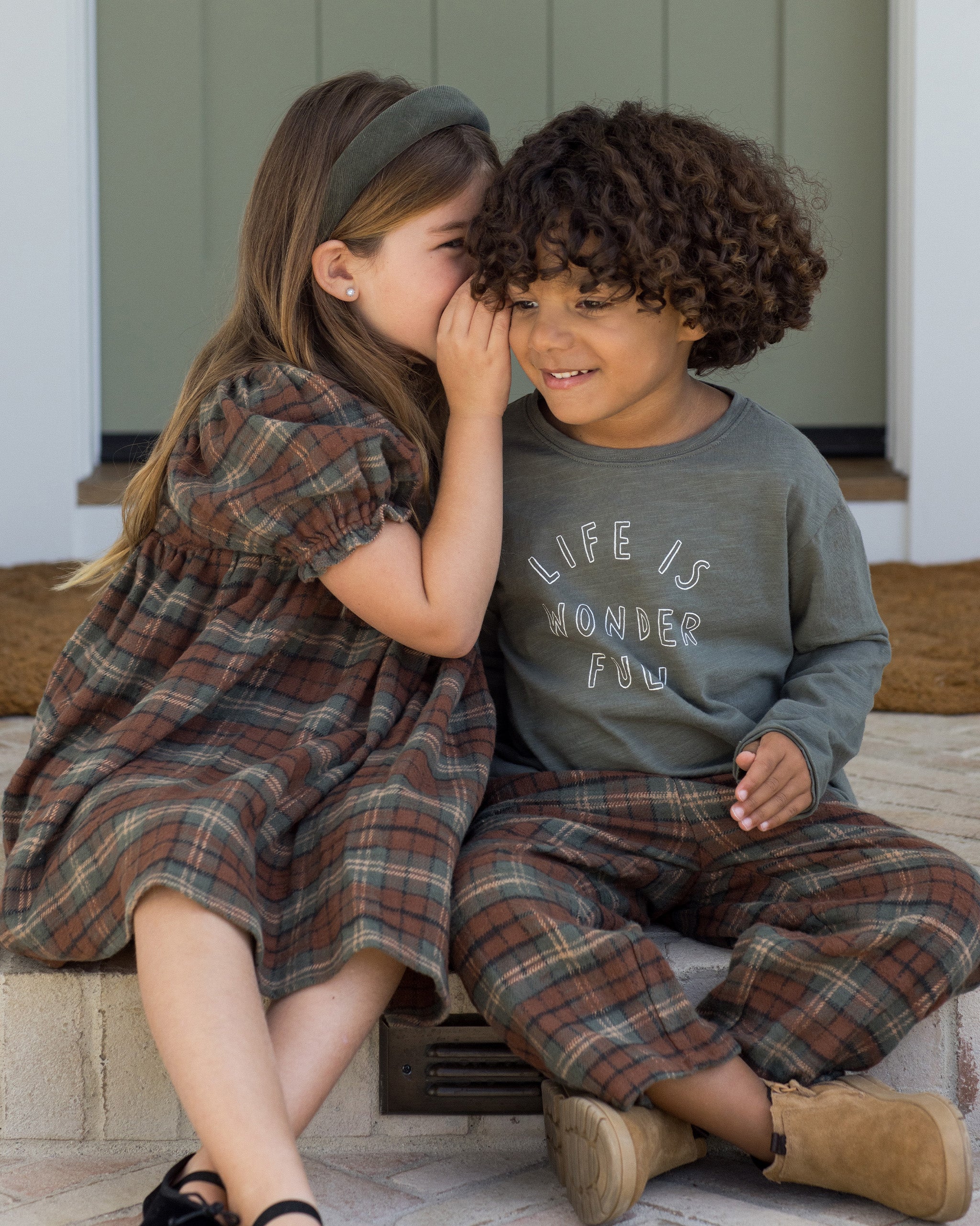 Padded Headband || Evergreen - Rylee + Cru | Kids Clothes | Trendy Baby Clothes | Modern Infant Outfits |