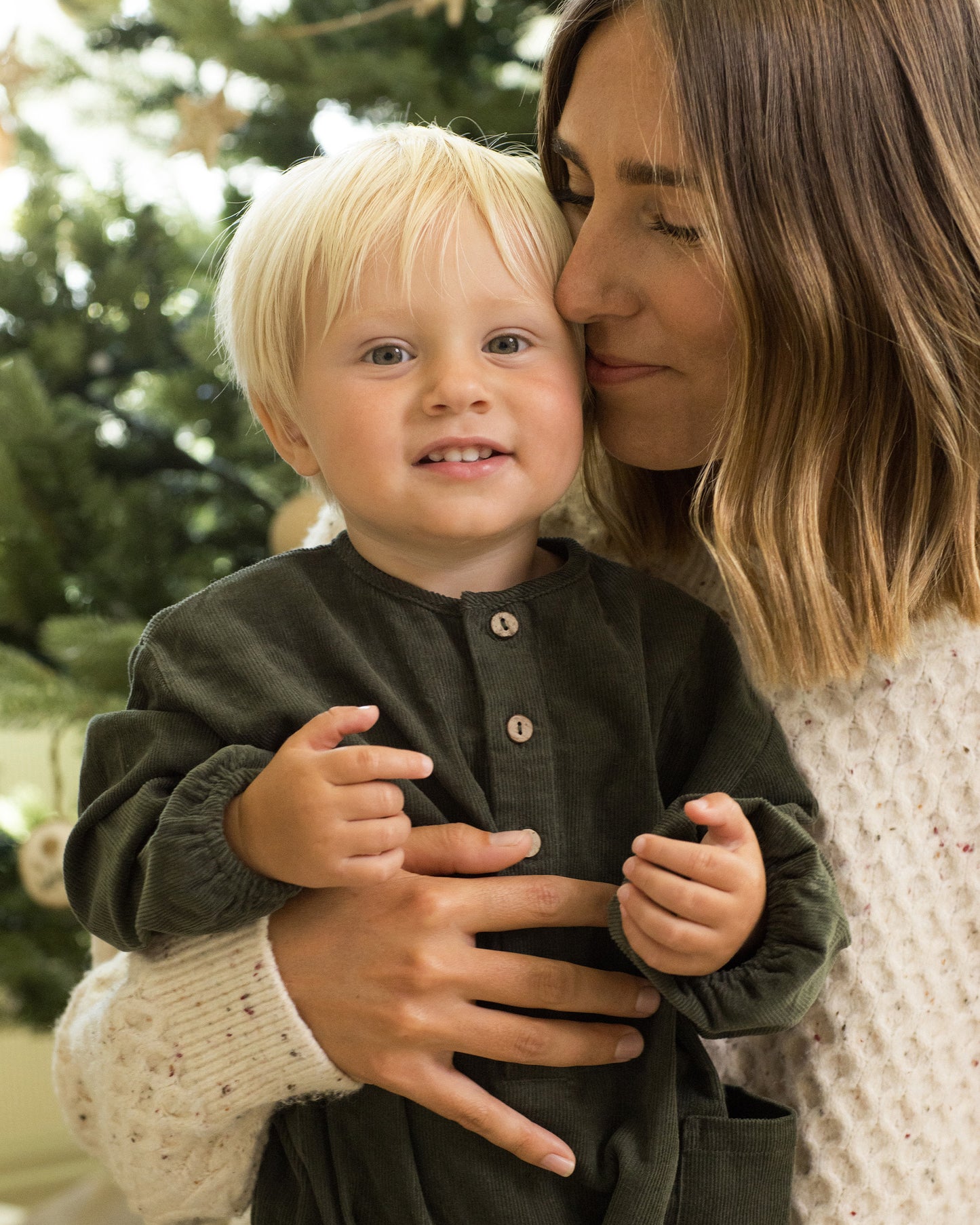 Relaxed Woven Jumpsuit || Evergreen - Rylee + Cru | Kids Clothes | Trendy Baby Clothes | Modern Infant Outfits |