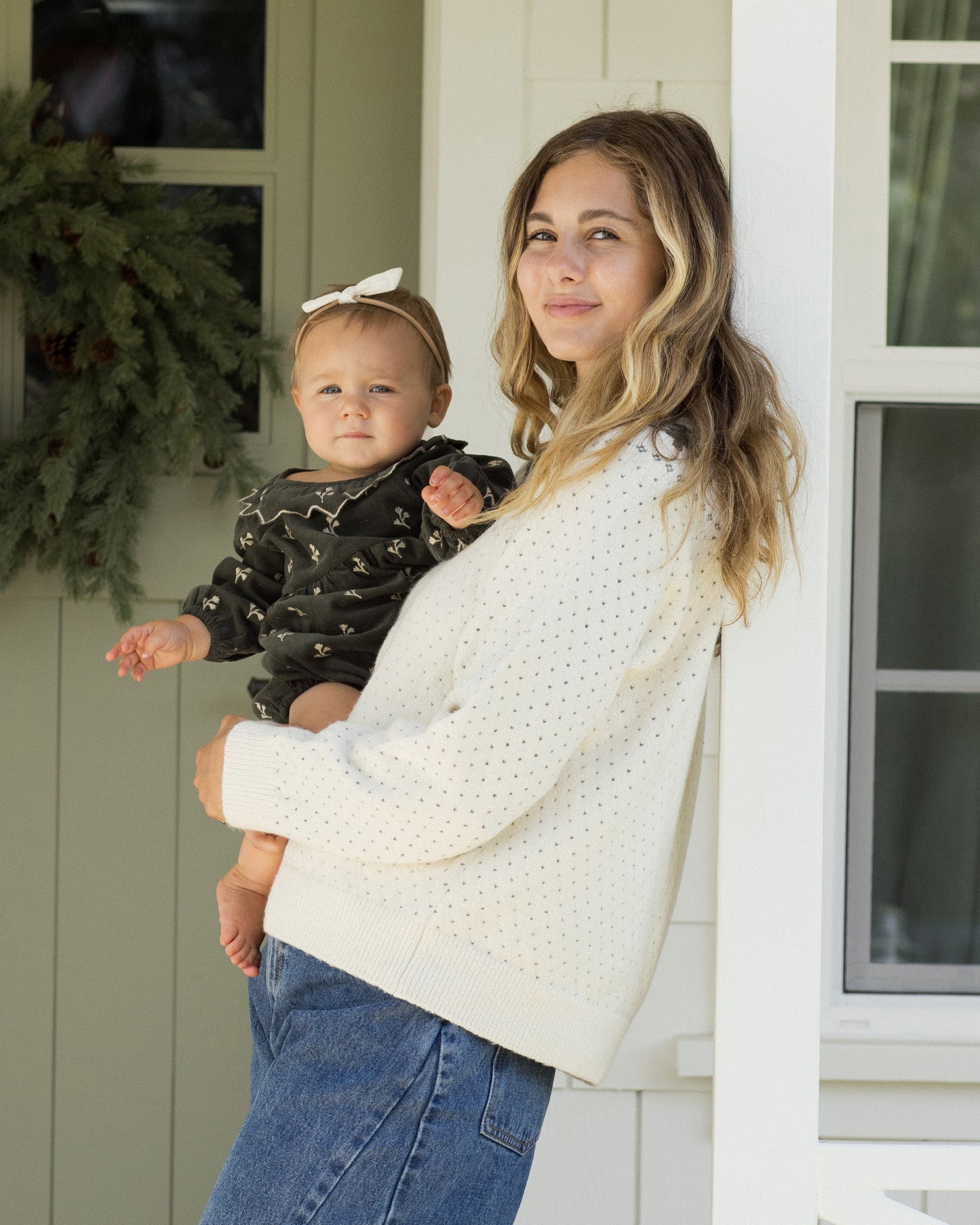 Little Knot Headband || Ivory - Rylee + Cru | Kids Clothes | Trendy Baby Clothes | Modern Infant Outfits |