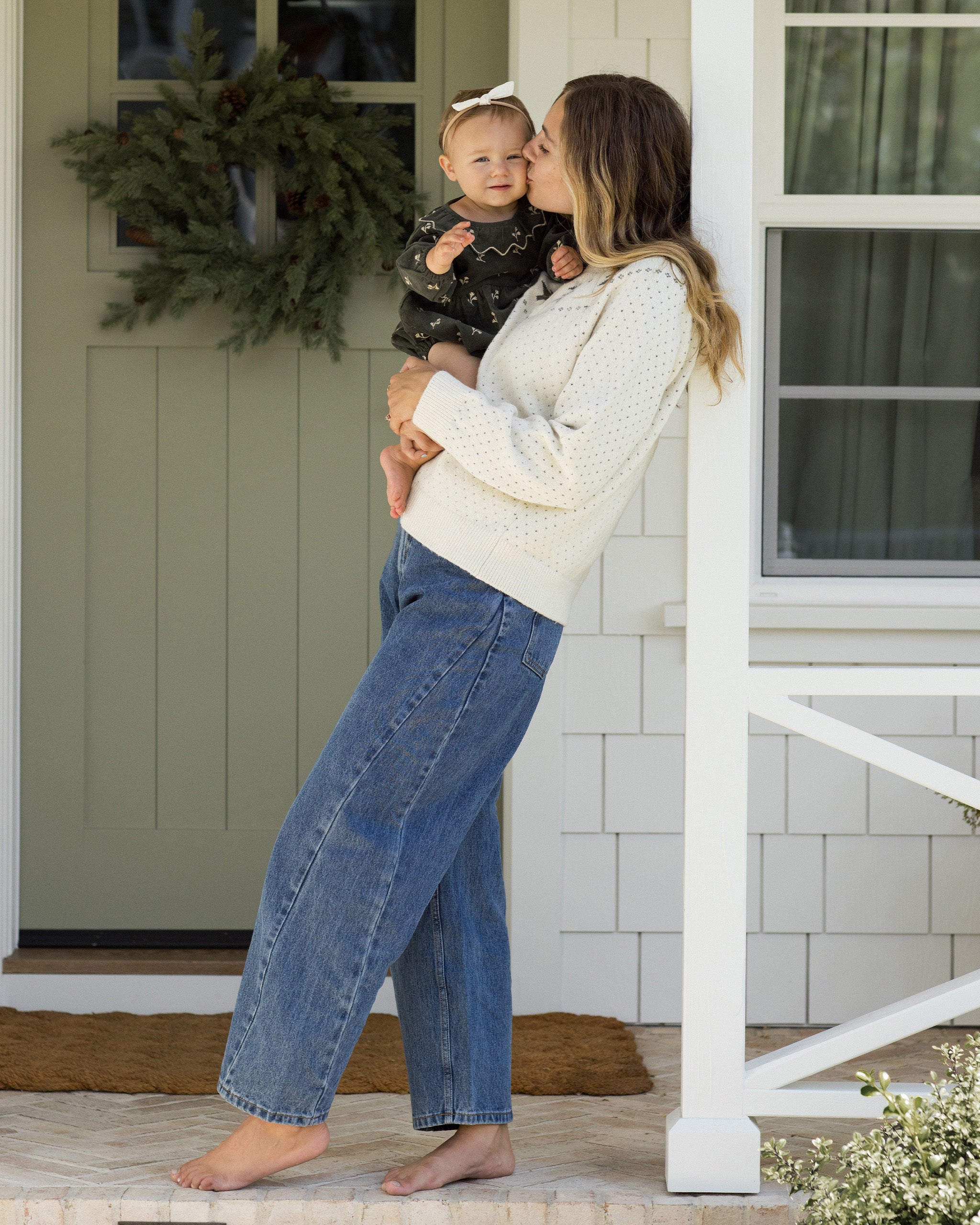 Freya Romper || Blossom Embroidery - Rylee + Cru | Kids Clothes | Trendy Baby Clothes | Modern Infant Outfits |