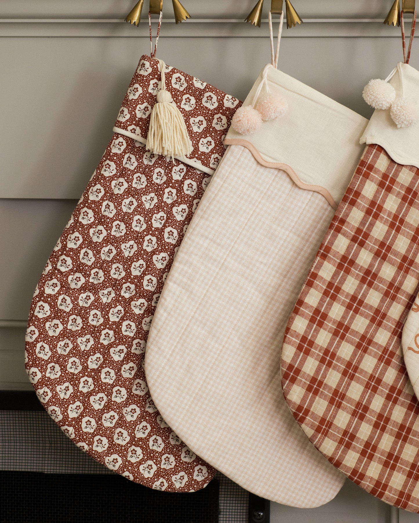 Christmas Stocking || Ruby Fleur - Rylee + Cru | Kids Clothes | Trendy Baby Clothes | Modern Infant Outfits |