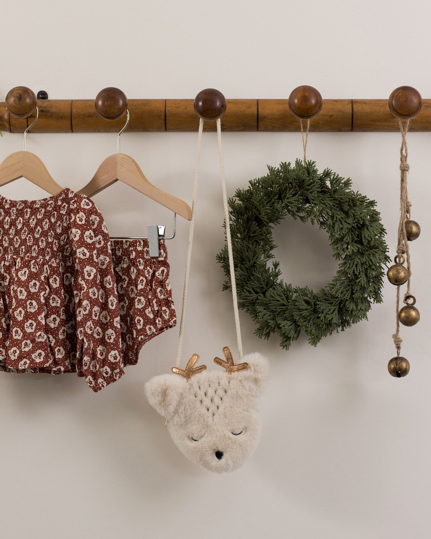 Deer Purse || Oat - Rylee + Cru | Kids Clothes | Trendy Baby Clothes | Modern Infant Outfits |