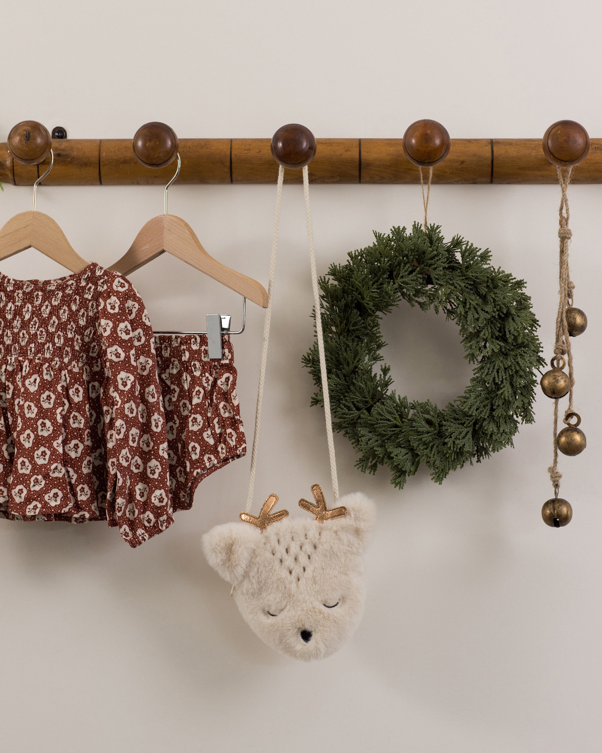 Deer Purse || Oat - Rylee + Cru | Kids Clothes | Trendy Baby Clothes | Modern Infant Outfits |