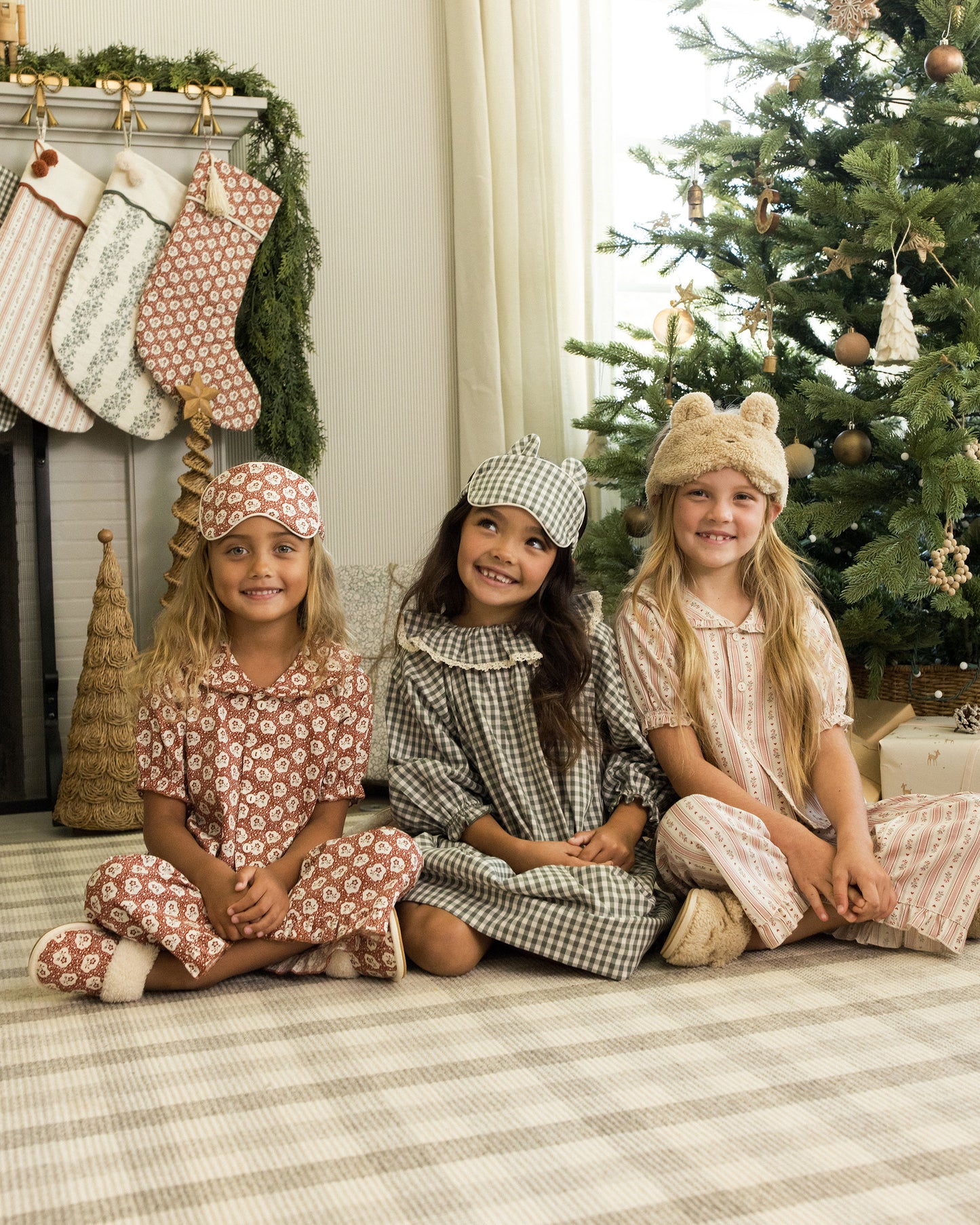 Christmas Stocking || Candy Cane Stripe - Rylee + Cru | Kids Clothes | Trendy Baby Clothes | Modern Infant Outfits |