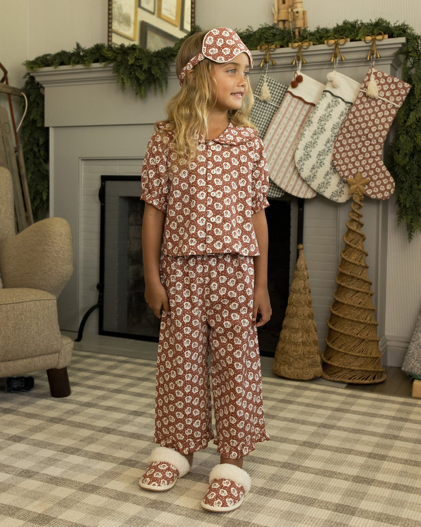 Slippers || Ruby Fleur - Rylee + Cru | Kids Clothes | Trendy Baby Clothes | Modern Infant Outfits |