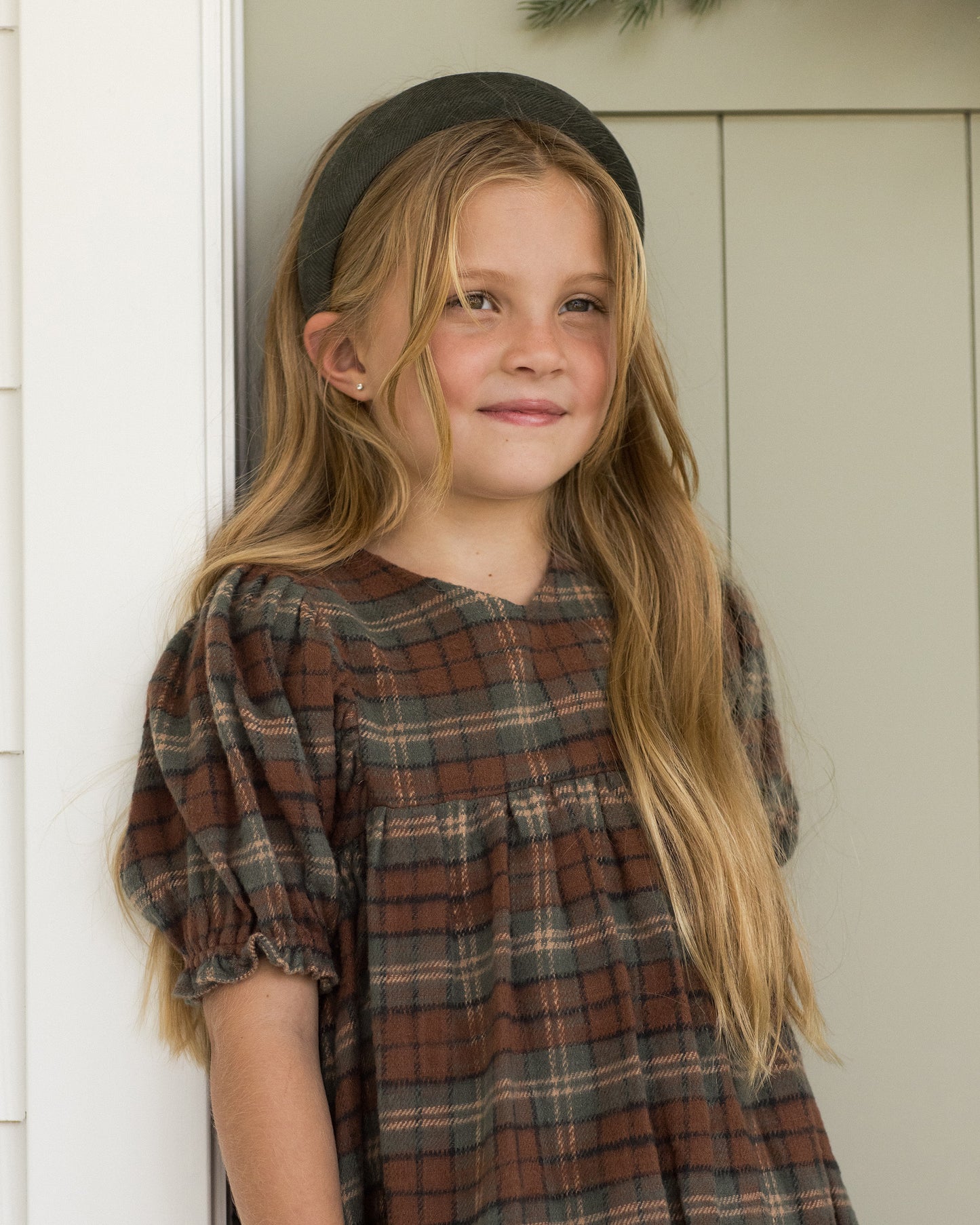 Jolene Dress || Holiday Plaid - Rylee + Cru | Kids Clothes | Trendy Baby Clothes | Modern Infant Outfits |