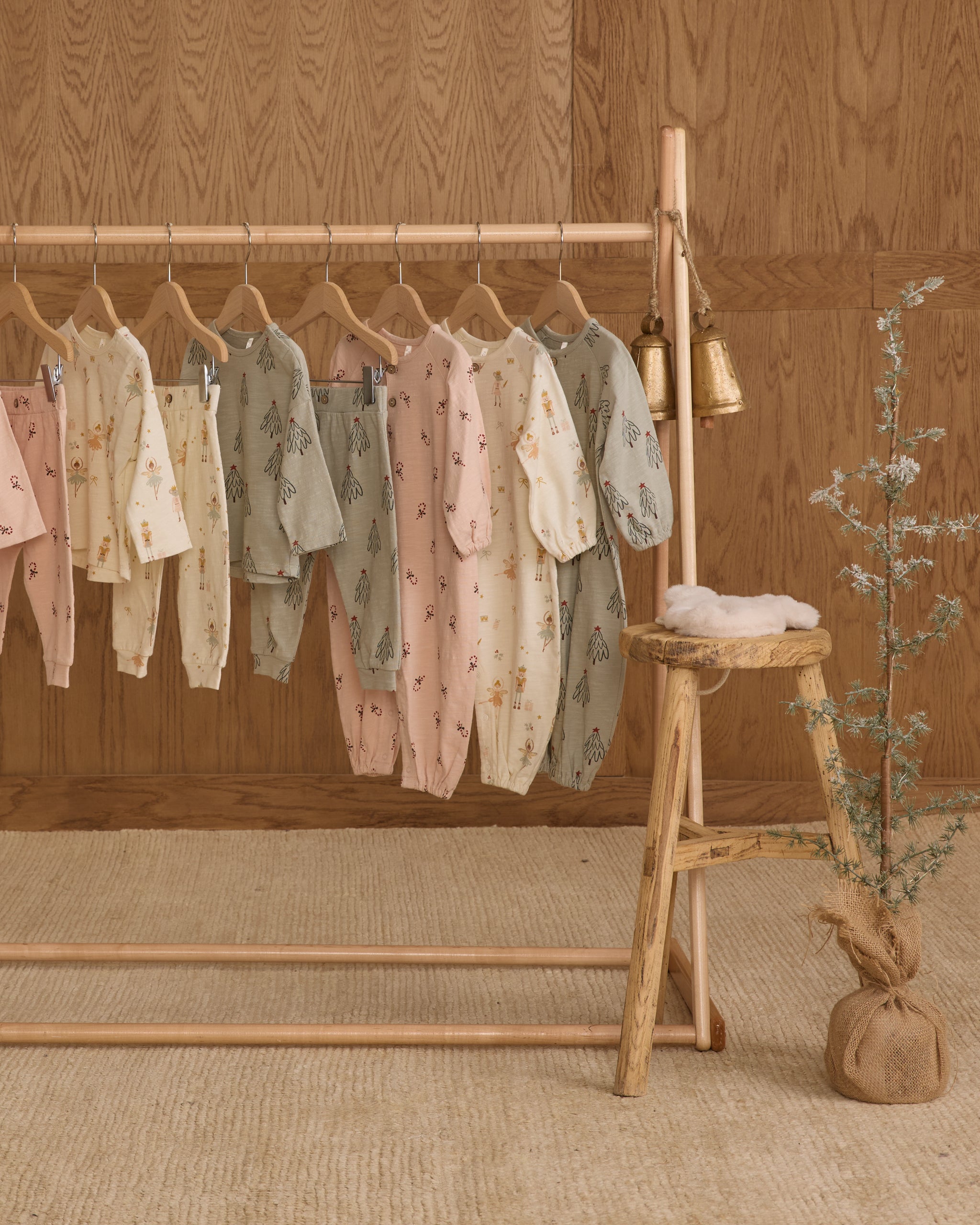 Henley Jumpsuit || Nutcracker - Rylee + Cru | Kids Clothes | Trendy Baby Clothes | Modern Infant Outfits |