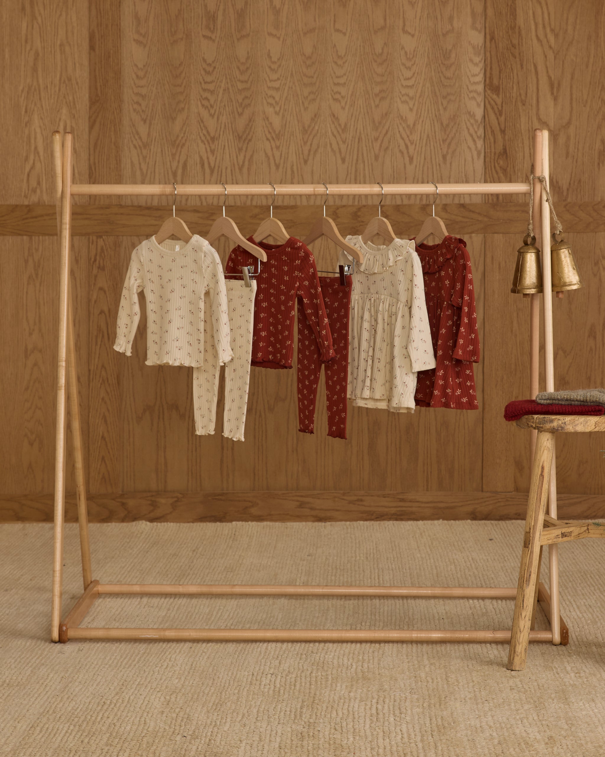 Legging || Ruby Ditsy - Rylee + Cru | Kids Clothes | Trendy Baby Clothes | Modern Infant Outfits |