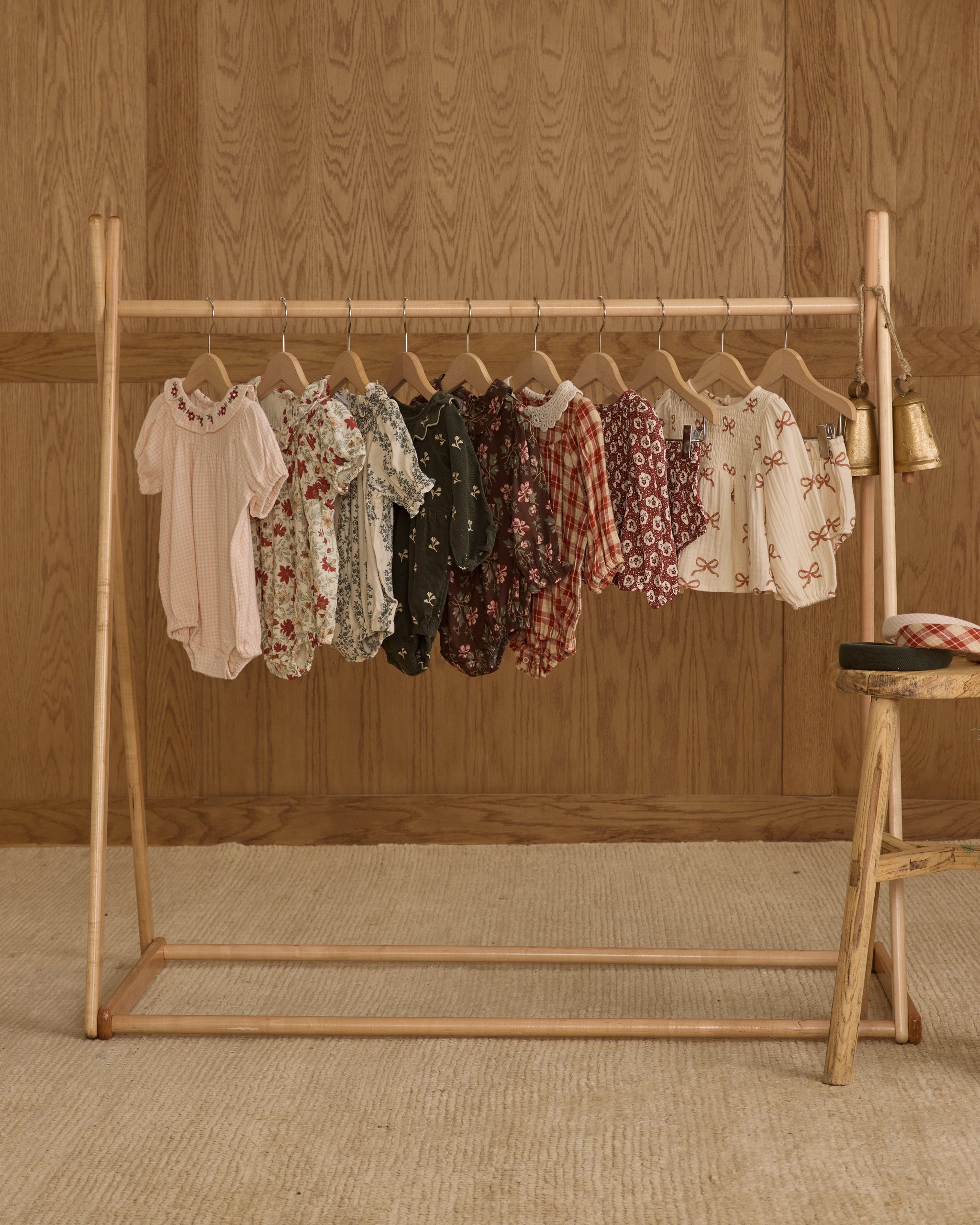 Sophia Top + Bloomer Set || Ruby Fleur - Rylee + Cru | Kids Clothes | Trendy Baby Clothes | Modern Infant Outfits |