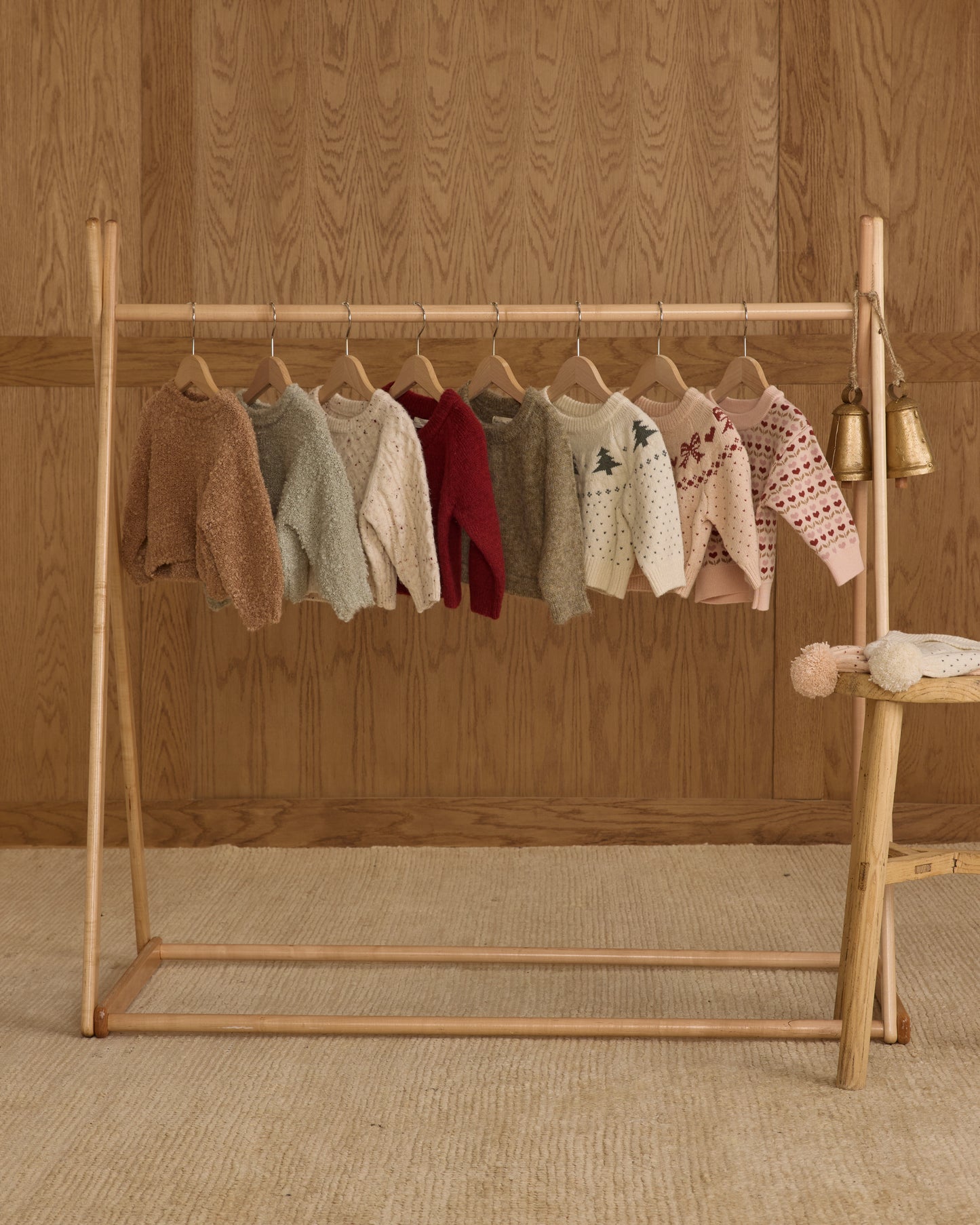 Aspen Sweater || Pistachio Boucle - Rylee + Cru | Kids Clothes | Trendy Baby Clothes | Modern Infant Outfits |