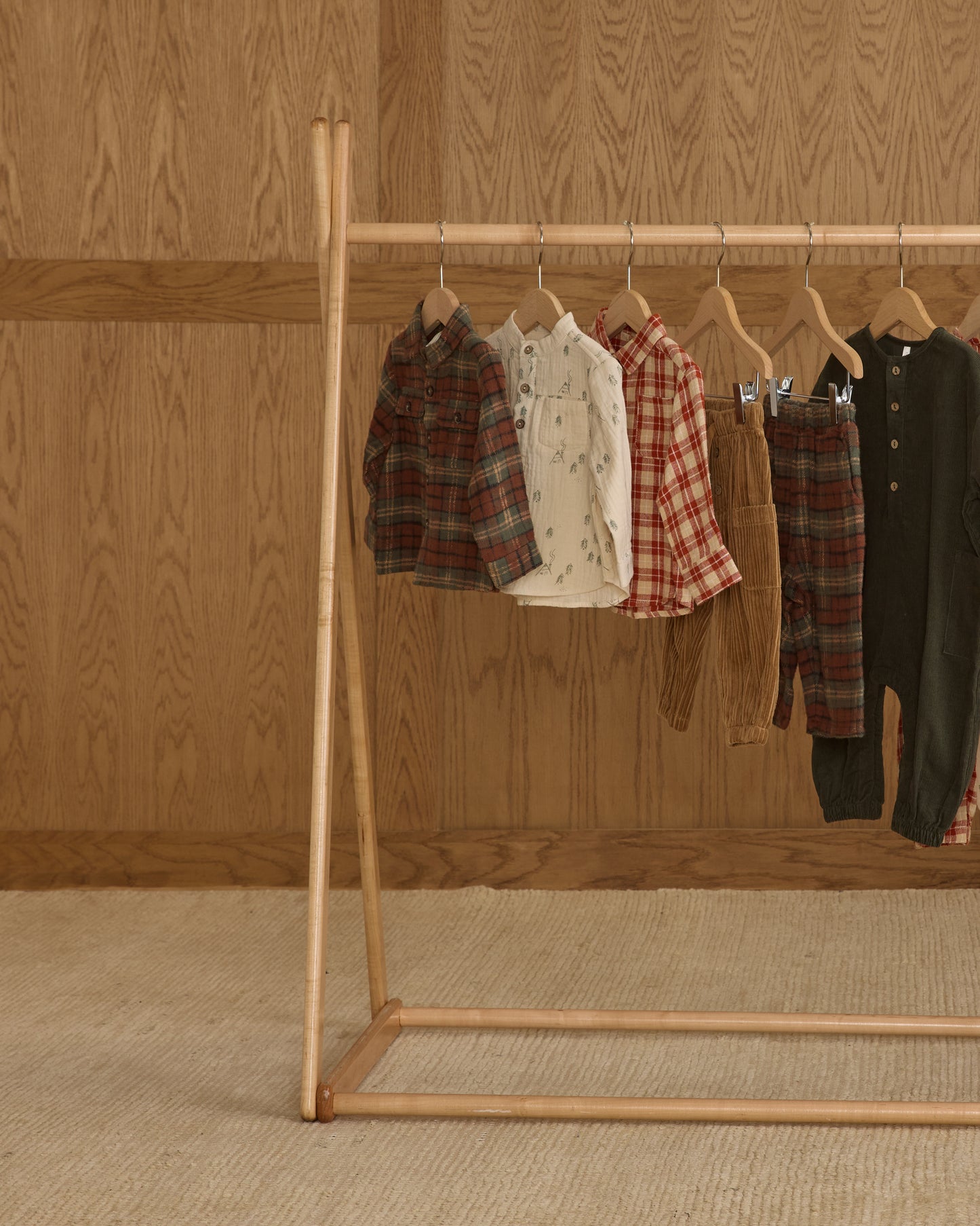 Pocketed Flannel Shirt || Holiday Plaid - Rylee + Cru | Kids Clothes | Trendy Baby Clothes | Modern Infant Outfits |