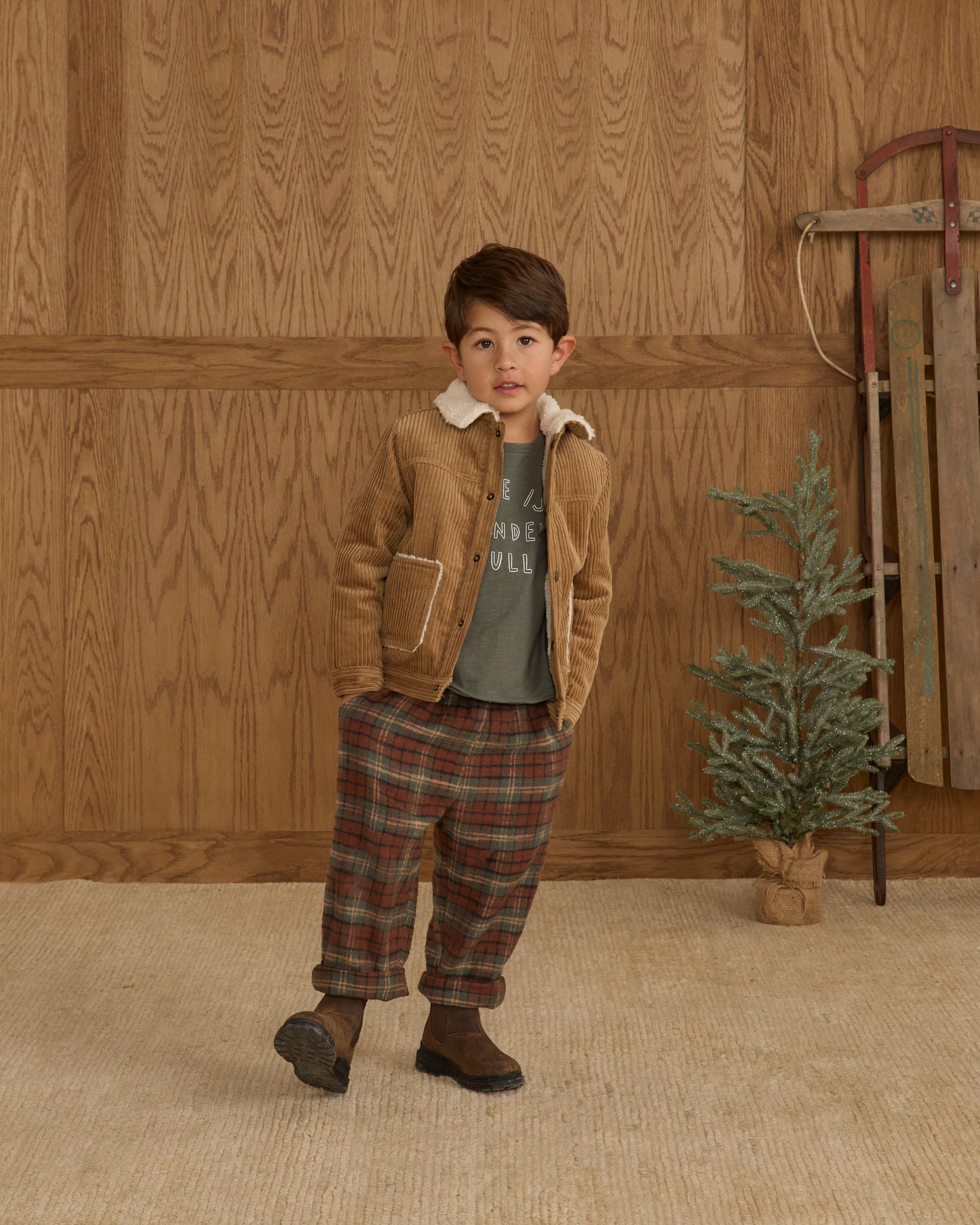 Corduroy Jacket || Toffee - Rylee + Cru | Kids Clothes | Trendy Baby Clothes | Modern Infant Outfits |