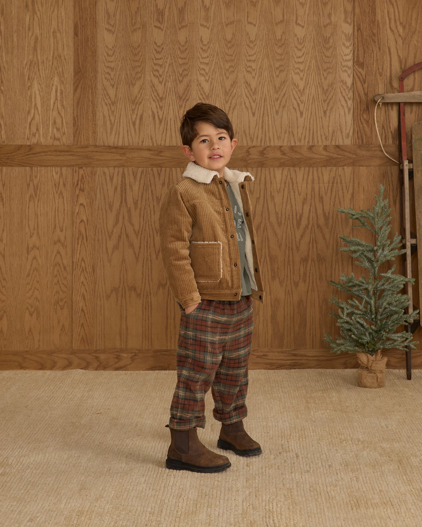 Corduroy Jacket || Toffee - Rylee + Cru | Kids Clothes | Trendy Baby Clothes | Modern Infant Outfits |