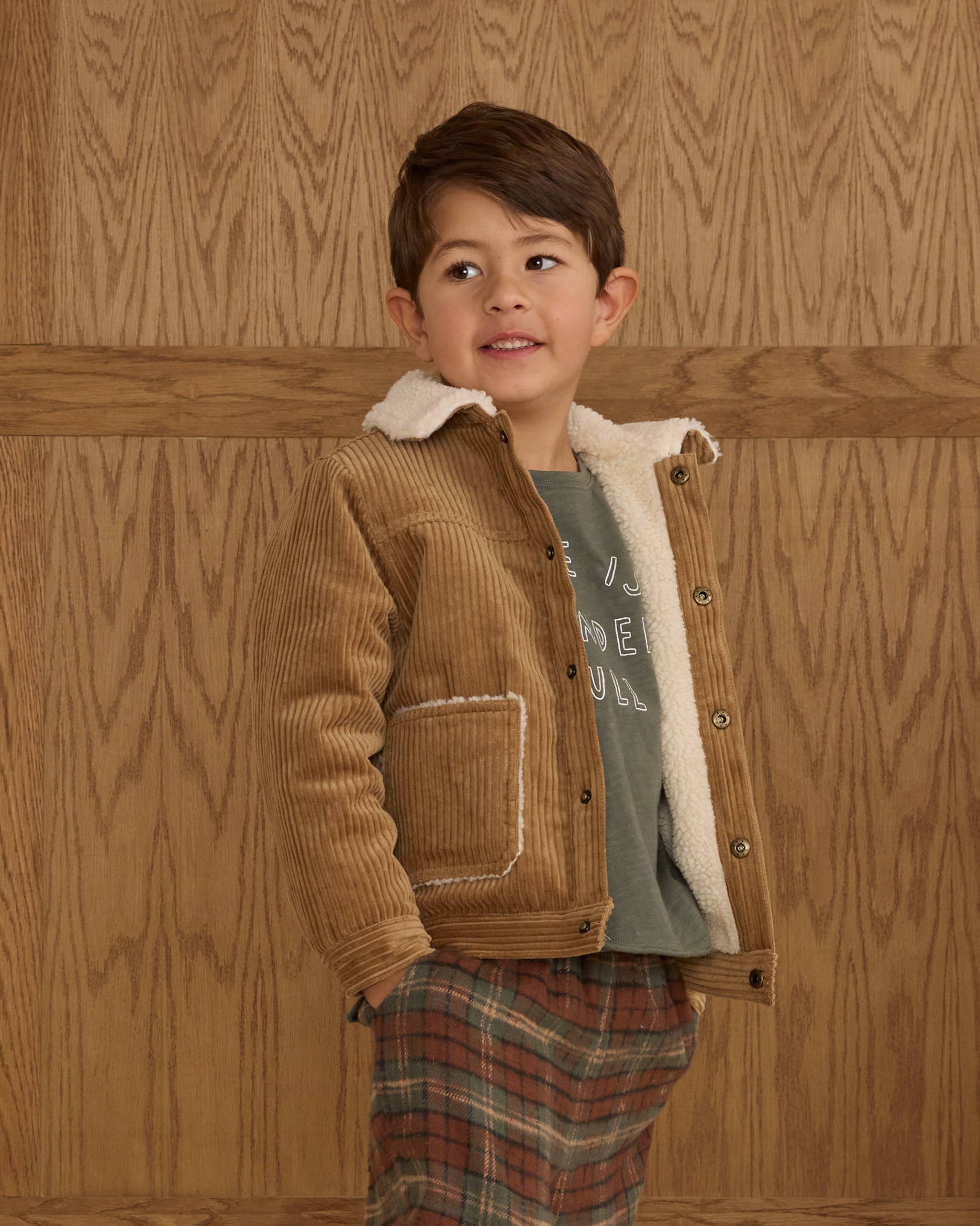Corduroy Jacket || Toffee - Rylee + Cru | Kids Clothes | Trendy Baby Clothes | Modern Infant Outfits |