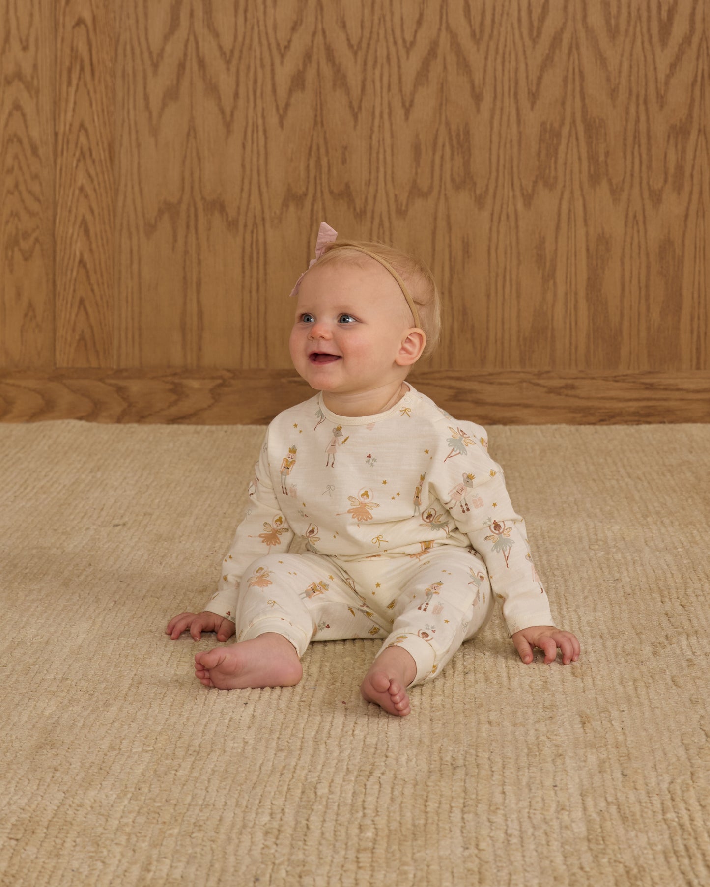 Long Sleeve Tee + Pant Set || Nutcracker - Rylee + Cru | Kids Clothes | Trendy Baby Clothes | Modern Infant Outfits |