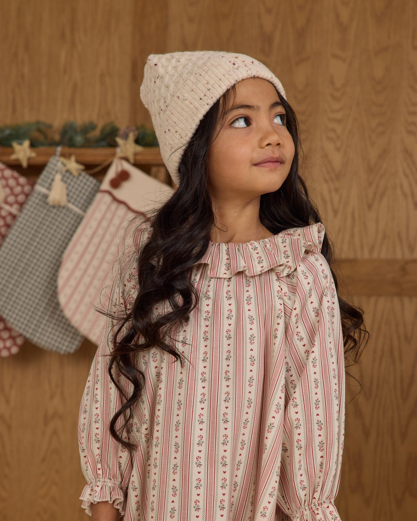 Beanie || Natural Speckled - Rylee + Cru | Kids Clothes | Trendy Baby Clothes | Modern Infant Outfits |