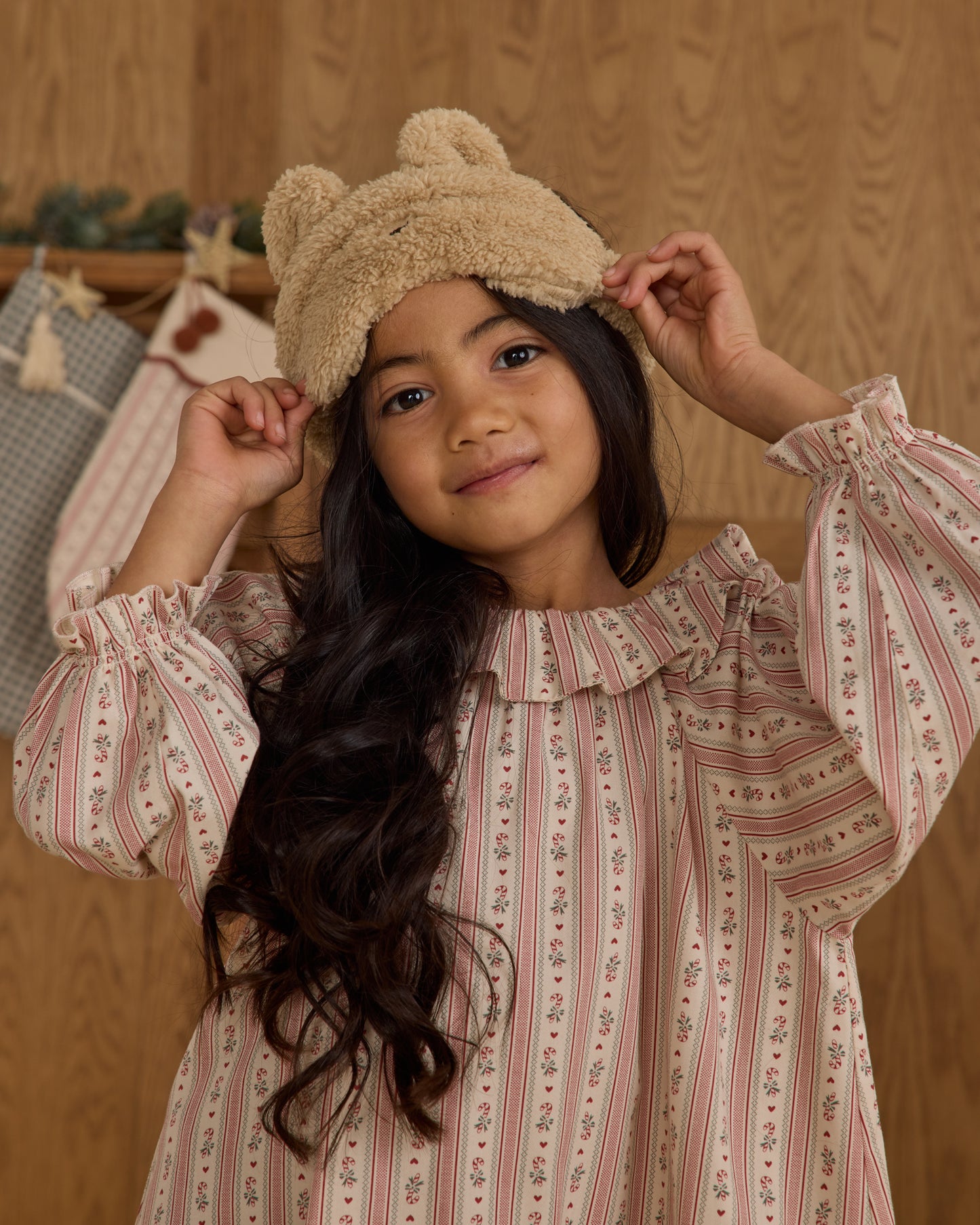 Sleep Mask || Teddy Bear - Rylee + Cru | Kids Clothes | Trendy Baby Clothes | Modern Infant Outfits |