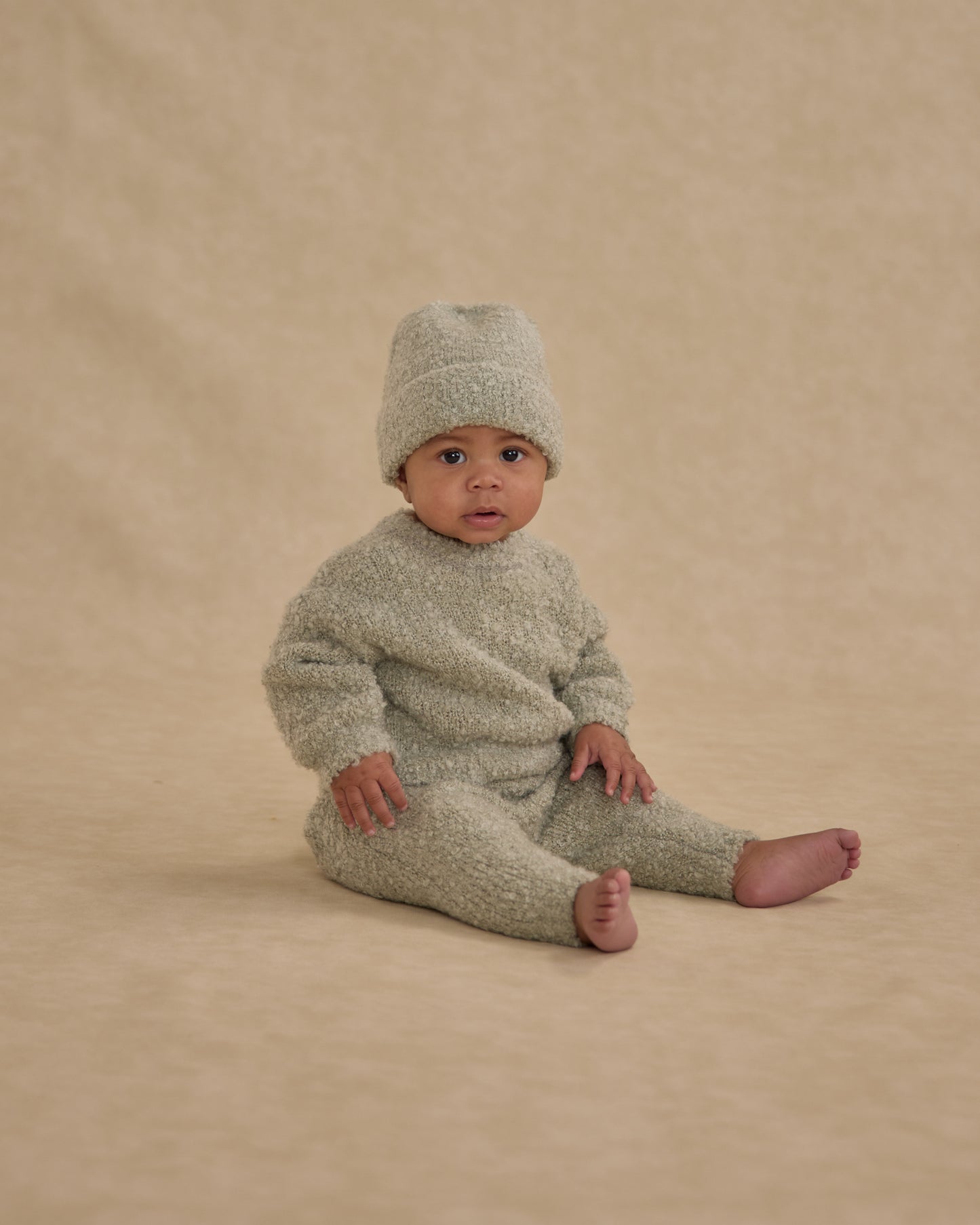 Knit Pant || Pistachio Boucle - Rylee + Cru | Kids Clothes | Trendy Baby Clothes | Modern Infant Outfits |