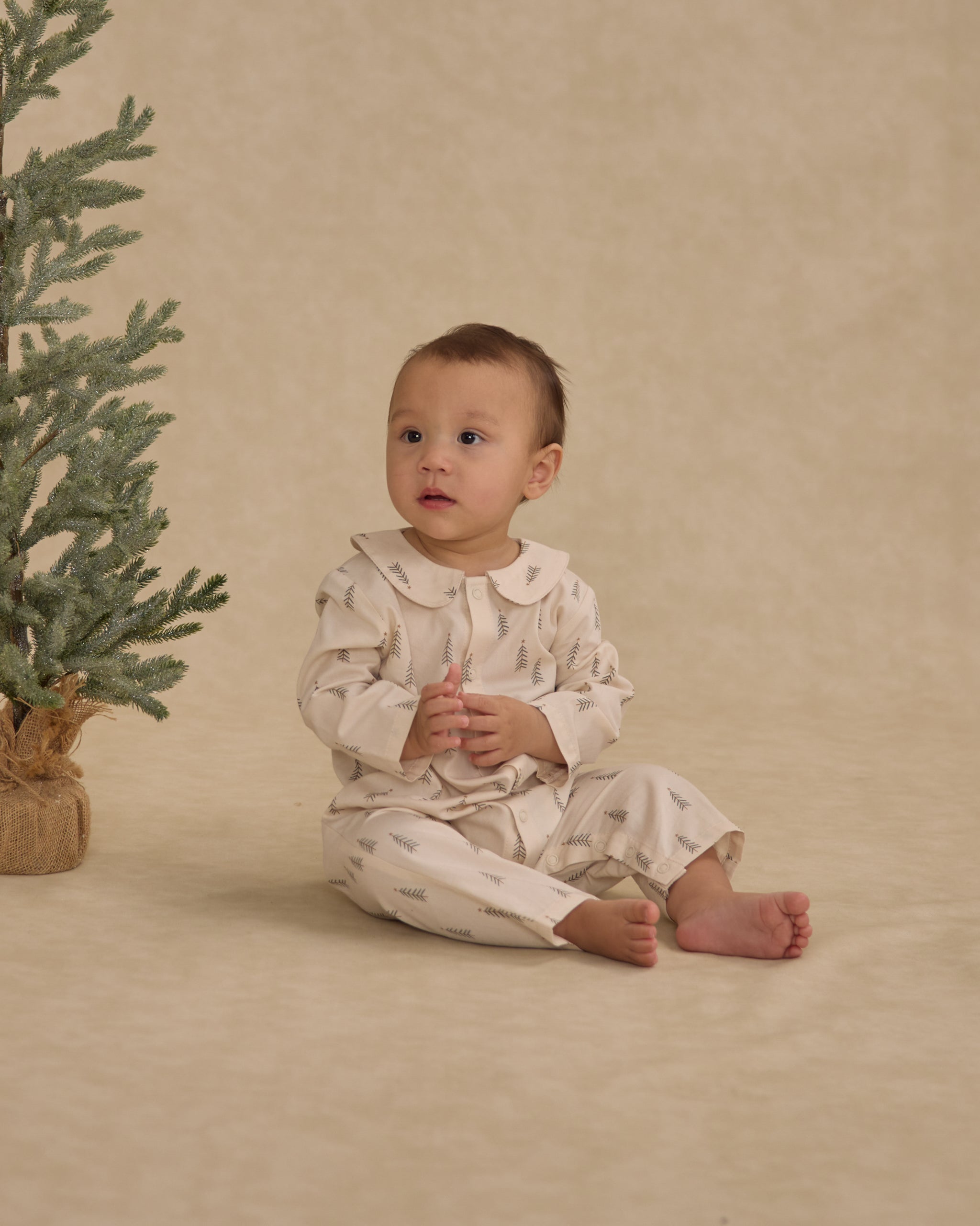 Baby Pajama Romper || Alpine - Rylee + Cru | Kids Clothes | Trendy Baby Clothes | Modern Infant Outfits |