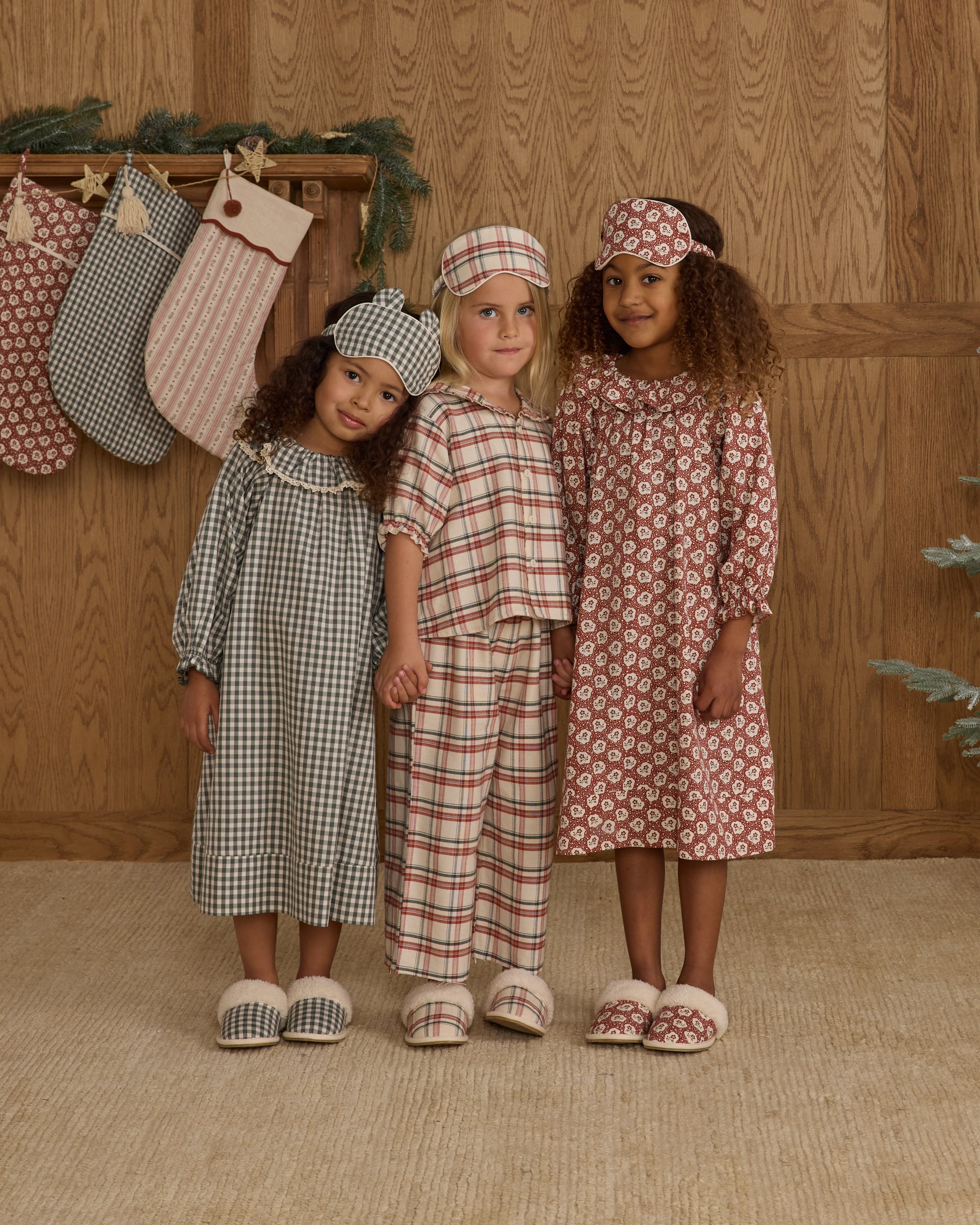 Girl's Nightgown || Ruby Fleur - Rylee + Cru | Kids Clothes | Trendy Baby Clothes | Modern Infant Outfits |