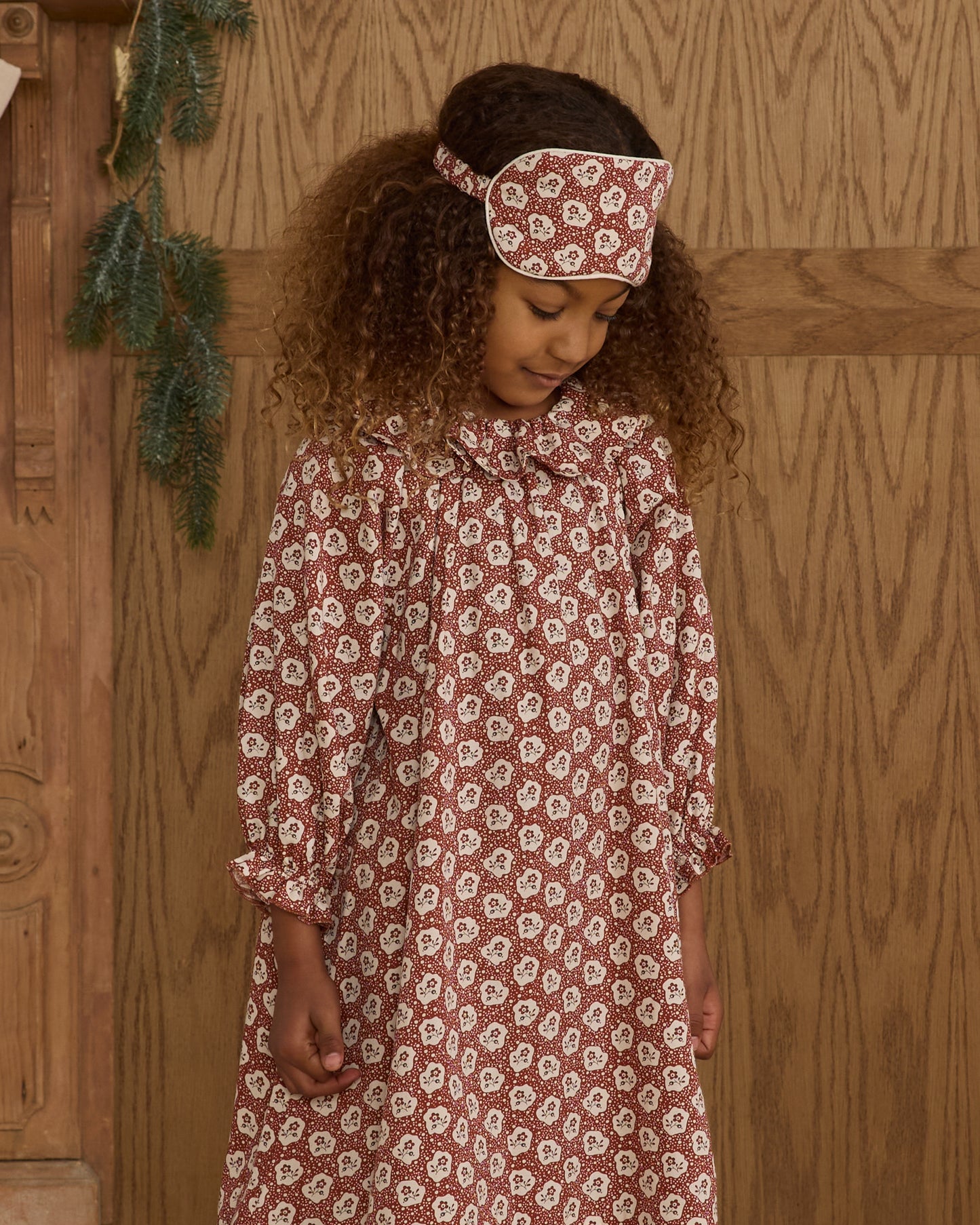 Sleep Mask || Ruby Fleur - Rylee + Cru | Kids Clothes | Trendy Baby Clothes | Modern Infant Outfits |