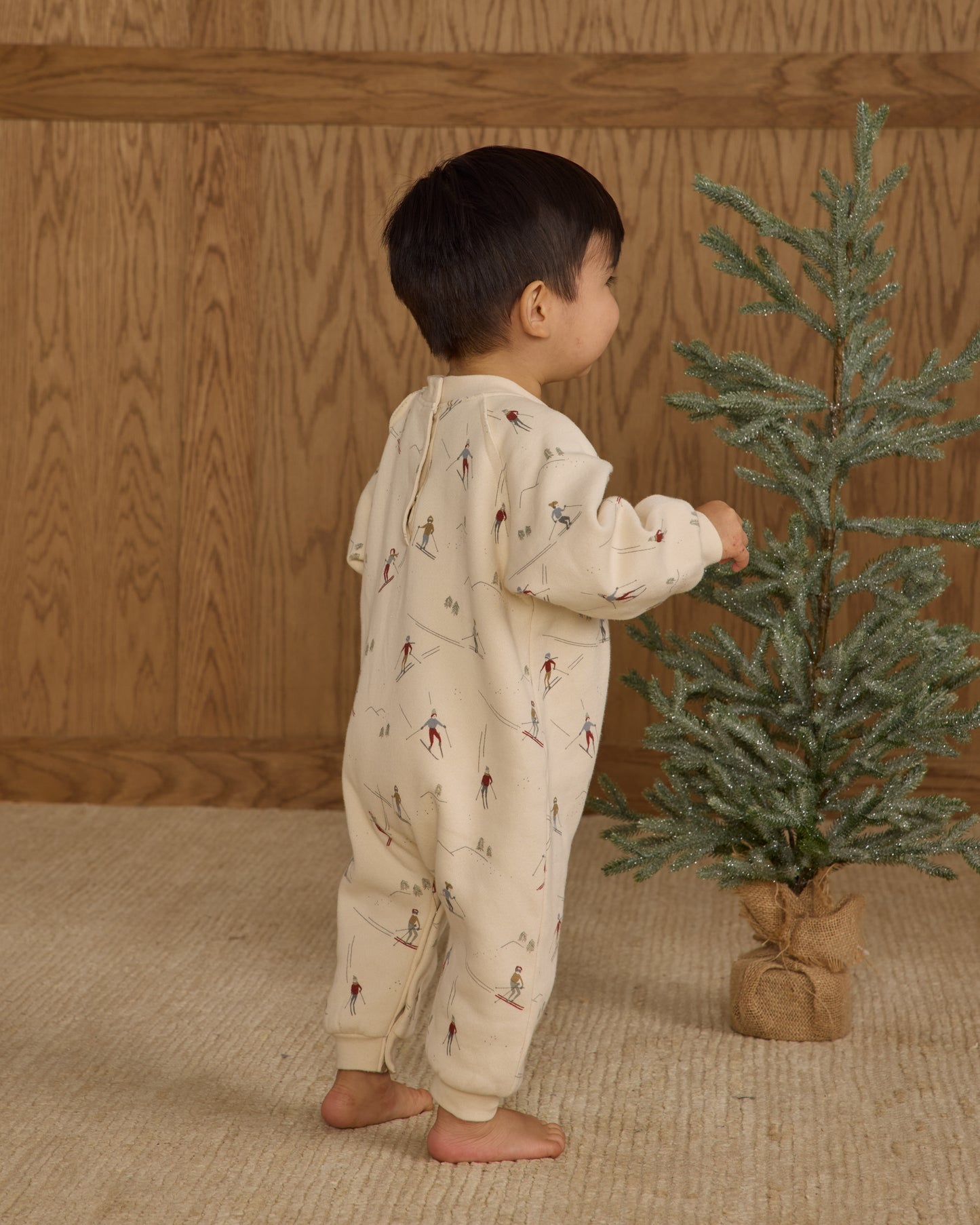 Raglan Jumpsuit || Skiers - Rylee + Cru | Kids Clothes | Trendy Baby Clothes | Modern Infant Outfits |