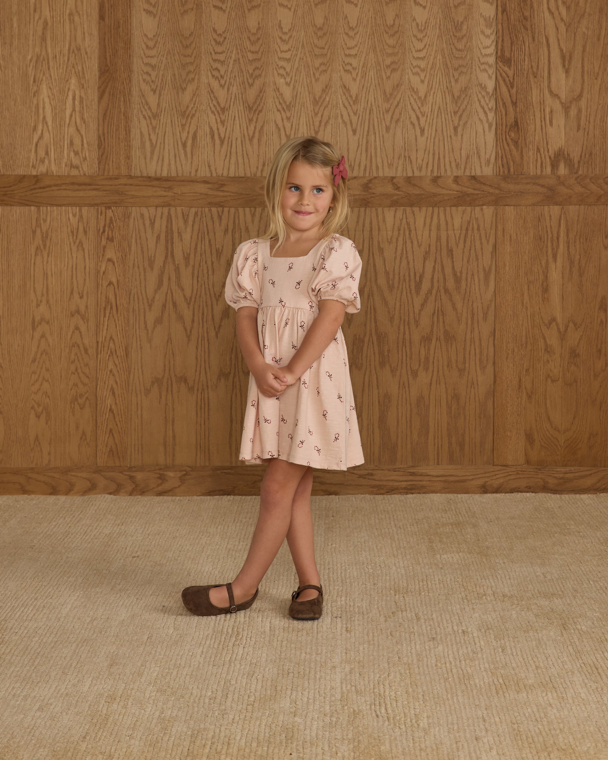 Brea Dress || Candy Canes - Rylee + Cru | Kids Clothes | Trendy Baby Clothes | Modern Infant Outfits |