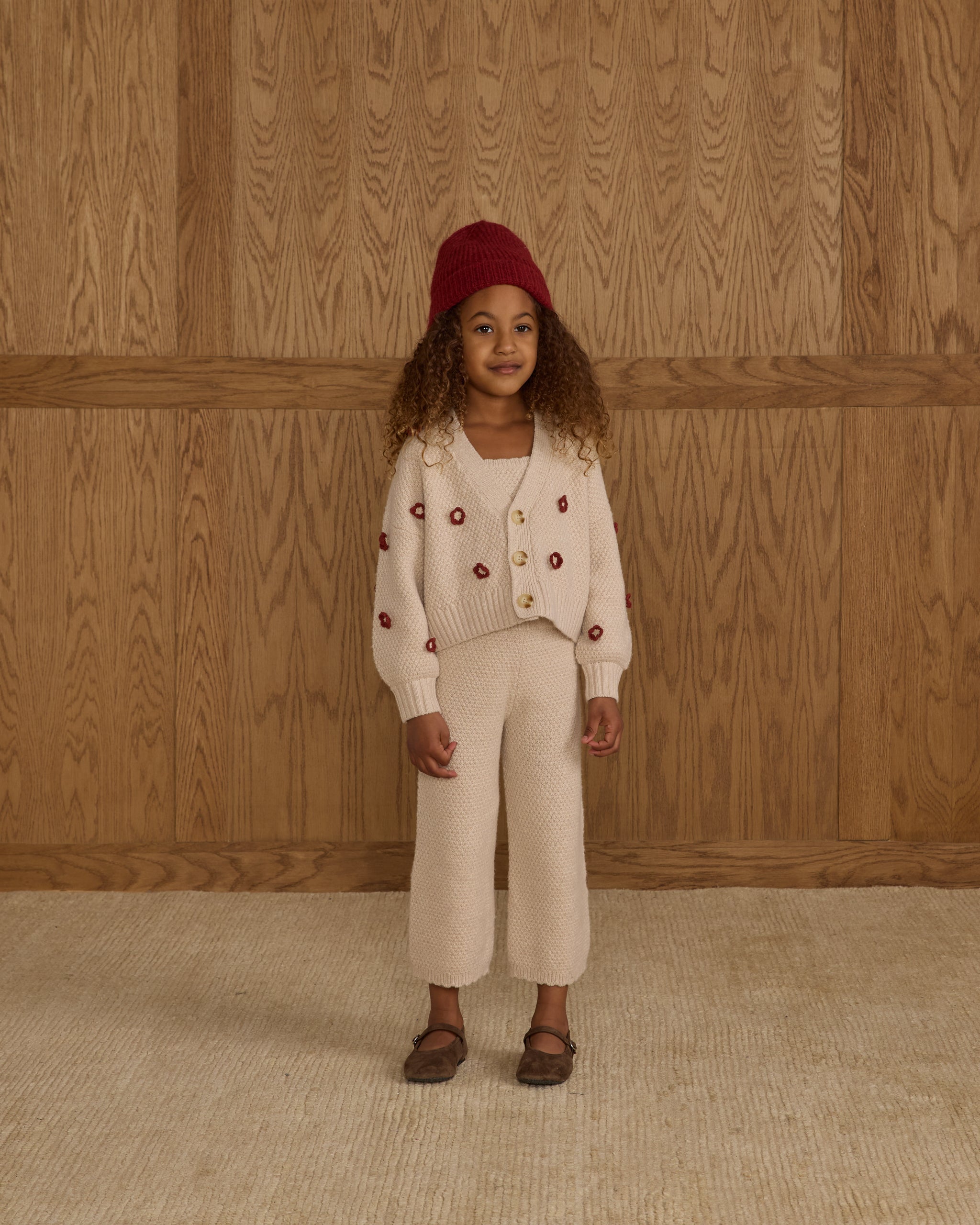Boxy Crop Cardigan || Ruby Daisy - Rylee + Cru | Kids Clothes | Trendy Baby Clothes | Modern Infant Outfits |