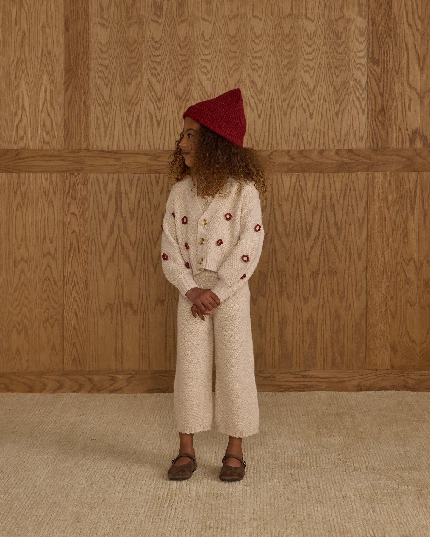 Knit Lounge Set || Heathered Petal - Rylee + Cru | Kids Clothes | Trendy Baby Clothes | Modern Infant Outfits |