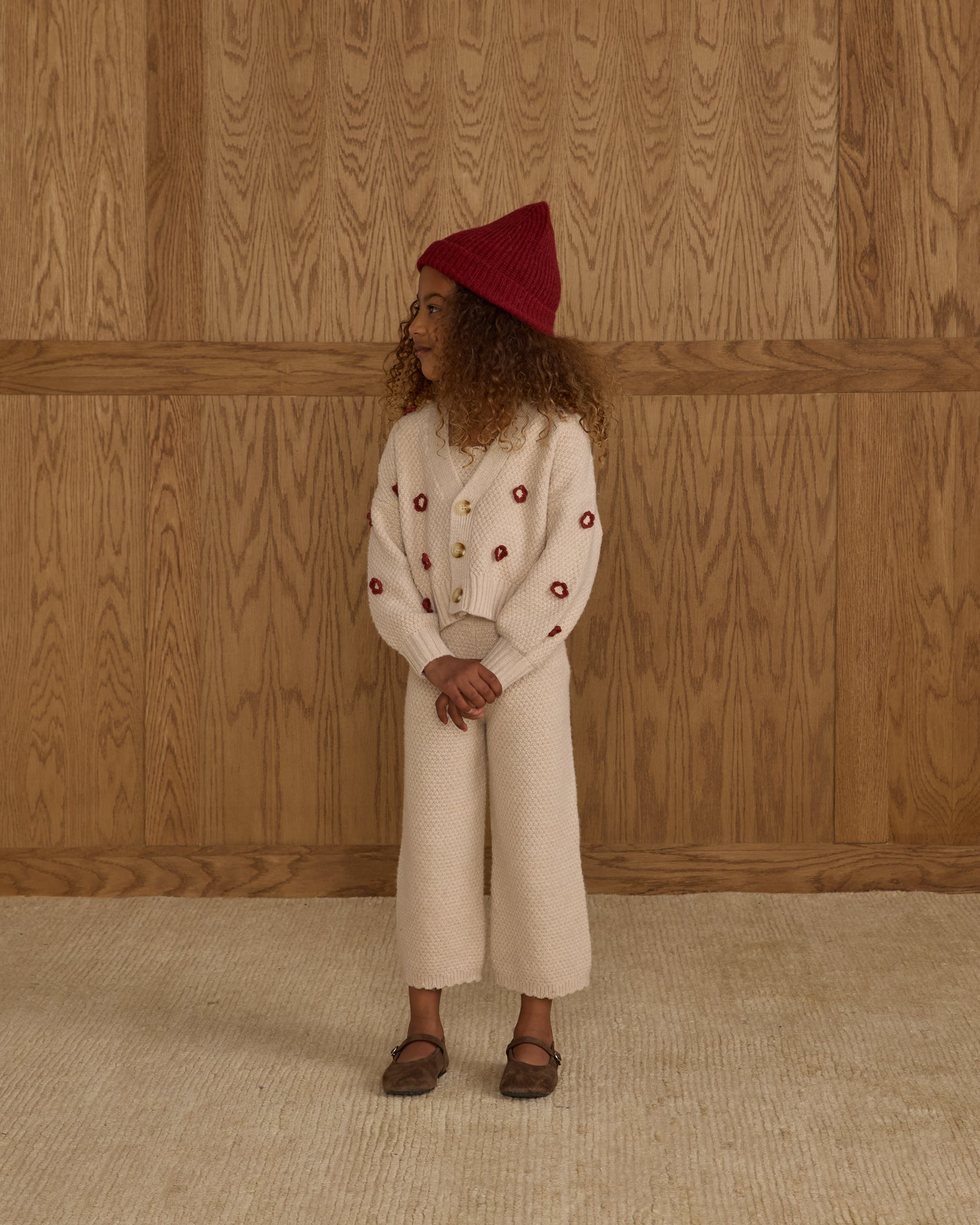 Knit Lounge Set || Heathered Petal - Rylee + Cru | Kids Clothes | Trendy Baby Clothes | Modern Infant Outfits |