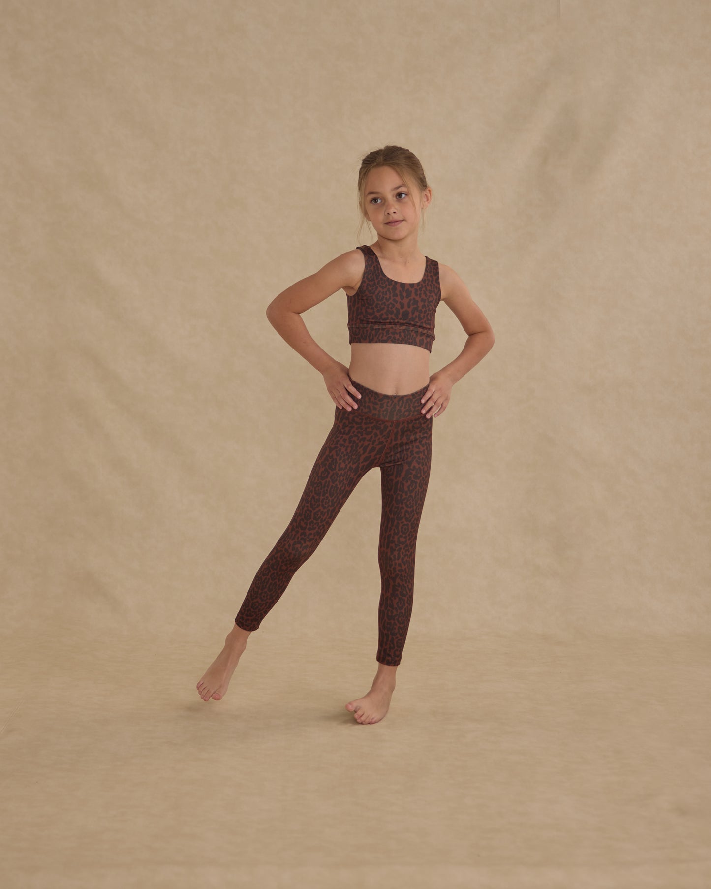 Basic Legging || Leopard - Rylee + Cru | Kids Clothes | Trendy Baby Clothes | Modern Infant Outfits |