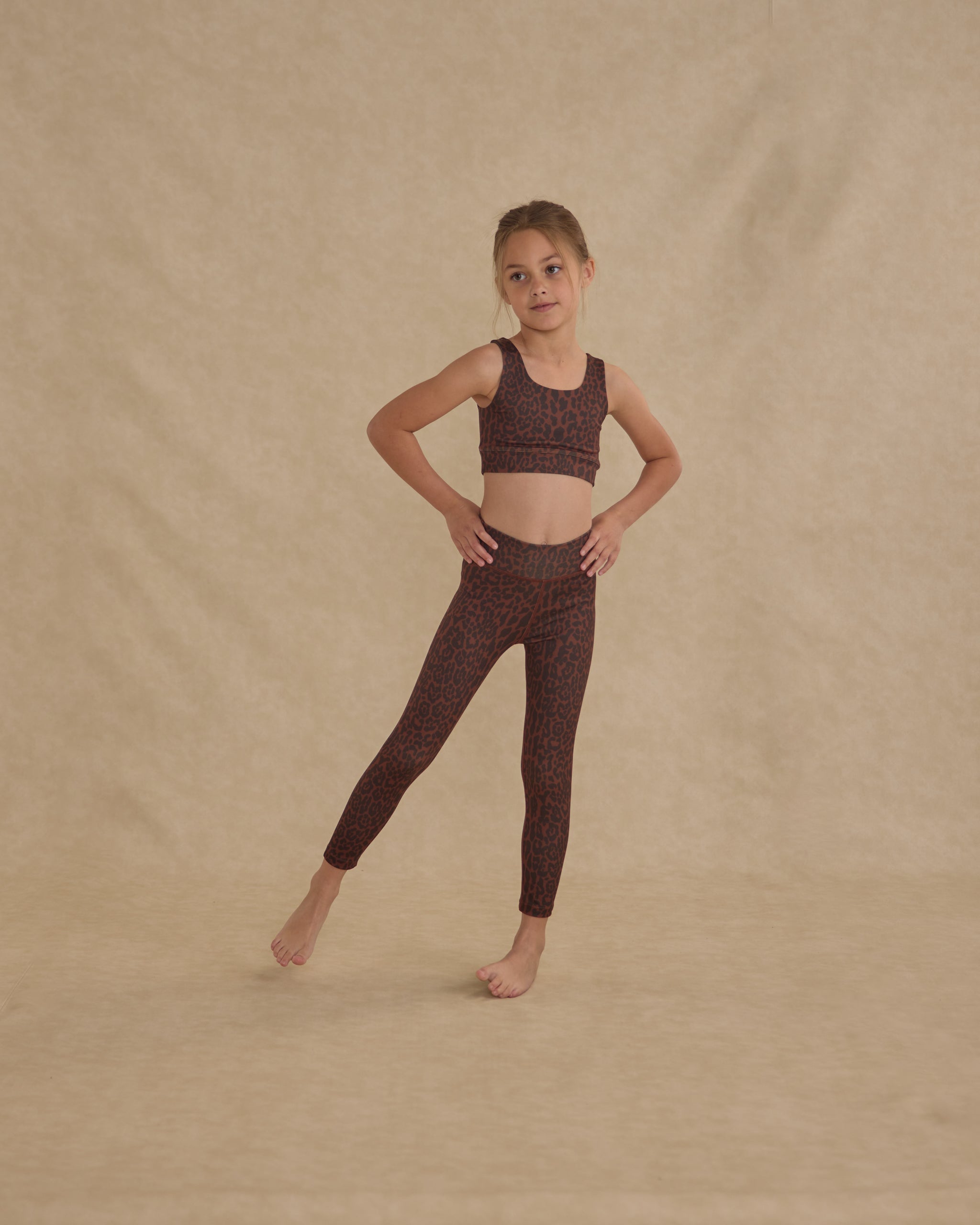 Basic Legging || Leopard - Rylee + Cru | Kids Clothes | Trendy Baby Clothes | Modern Infant Outfits |