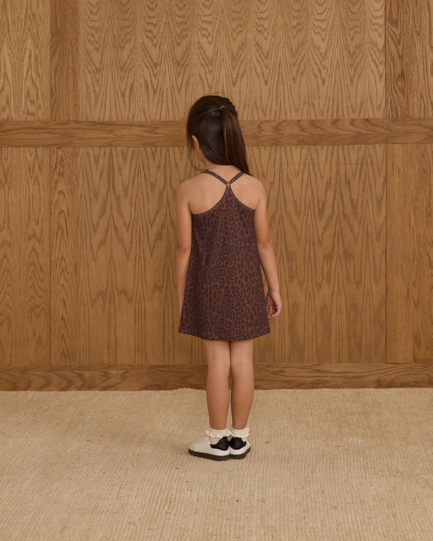 Loma Dress || Leopard - Rylee + Cru | Kids Clothes | Trendy Baby Clothes | Modern Infant Outfits |