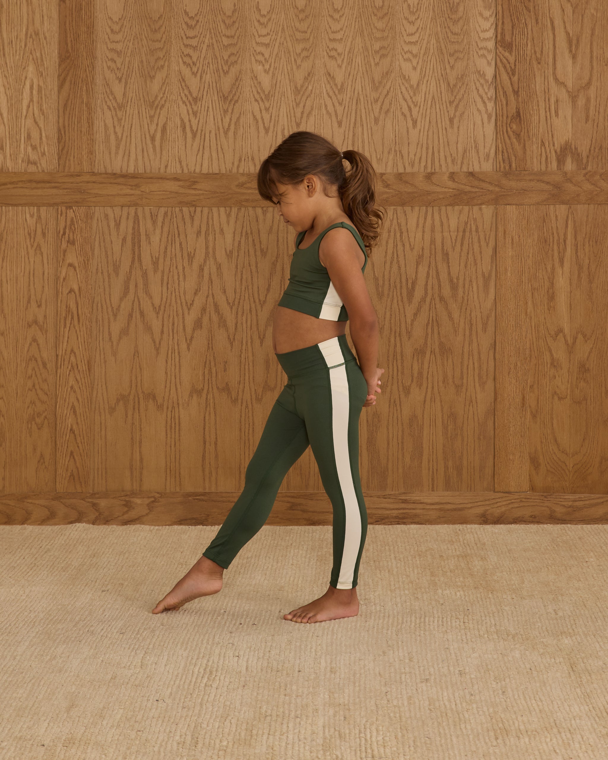 Basic Legging || Green - Rylee + Cru | Kids Clothes | Trendy Baby Clothes | Modern Infant Outfits |