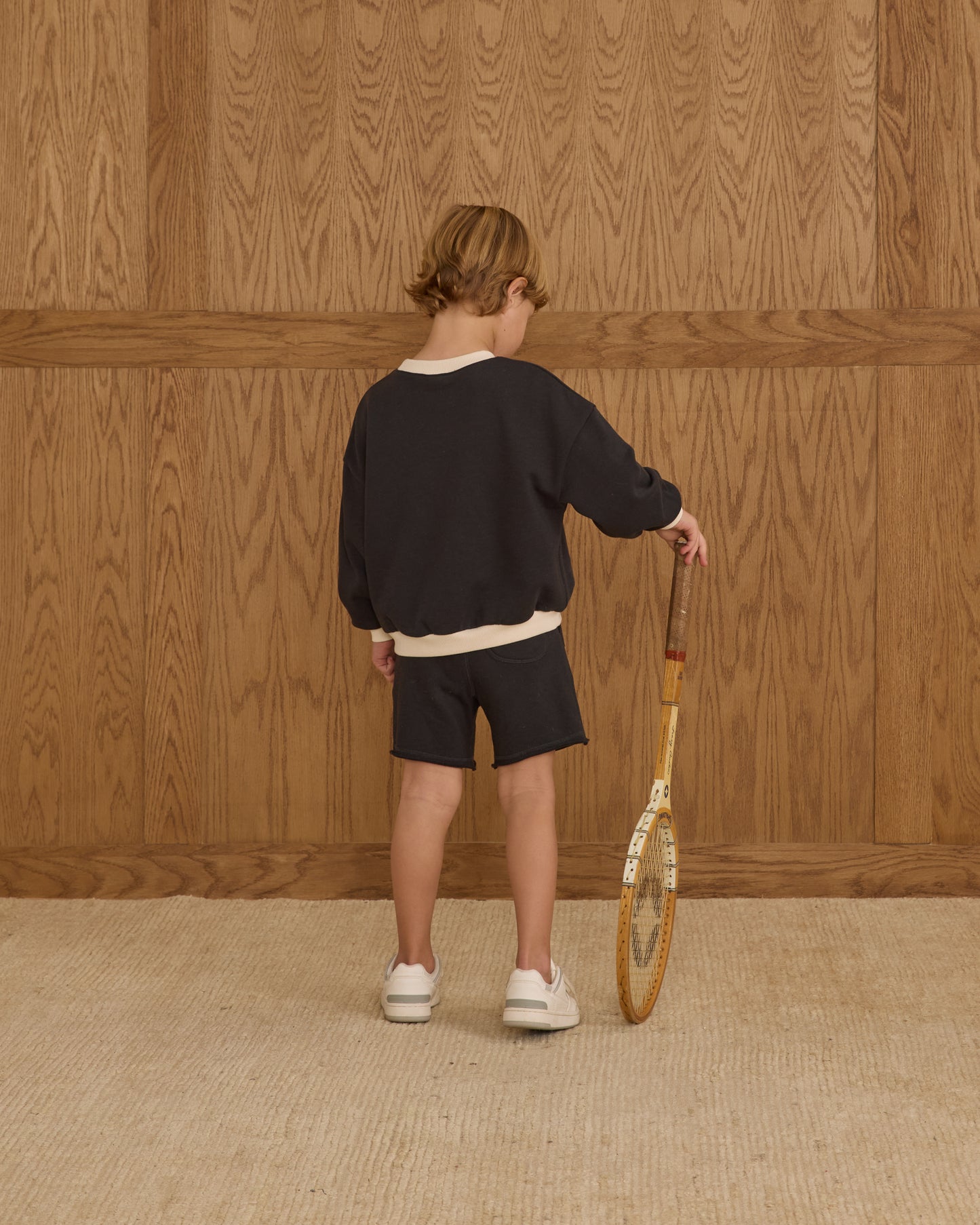 Ventura Short || Black - Rylee + Cru | Kids Clothes | Trendy Baby Clothes | Modern Infant Outfits |