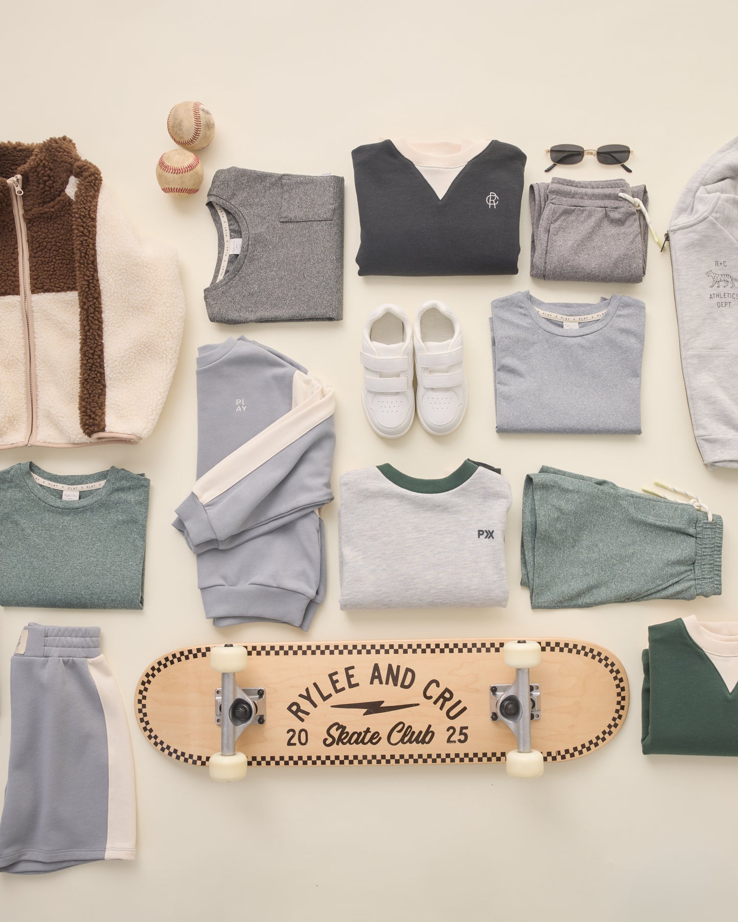 Boxing Short || Dusty Blue - Rylee + Cru | Kids Clothes | Trendy Baby Clothes | Modern Infant Outfits |